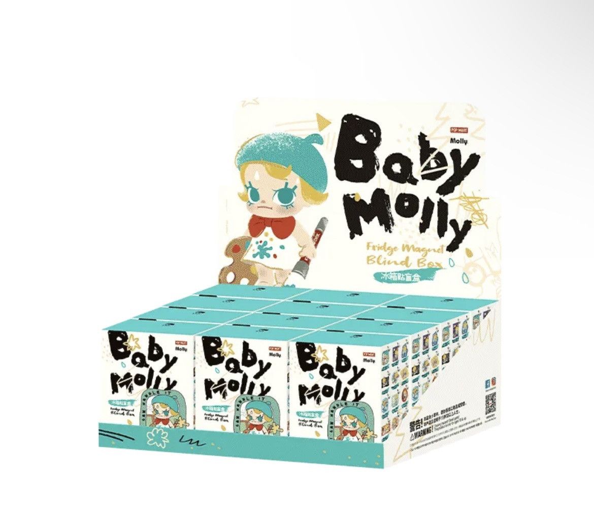 POP MART Pop Mart Baby Molly When I was Three Series-Fridge Magnet Size ONE SIZE - 1 Thumbnail