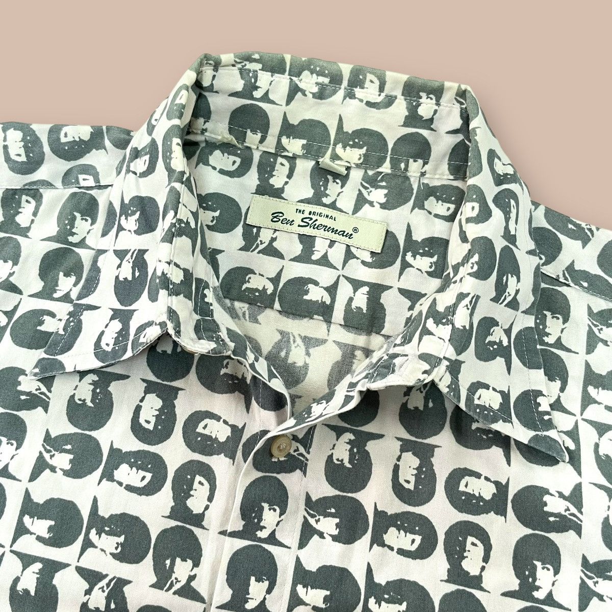 Ben Sherman Ben Sherman X The Beatles POPART Button Up Shirt Size US M / EU 48-50 / 2 - 8 Thumbnail