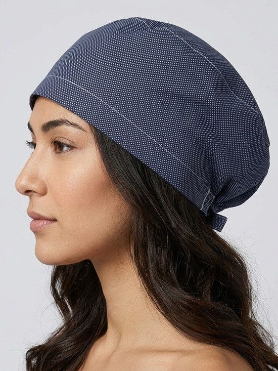 Handmade Handmade Boho Minimalist Dot Patterned Hair Bonnet Size ONE SIZE - 1 Thumbnail