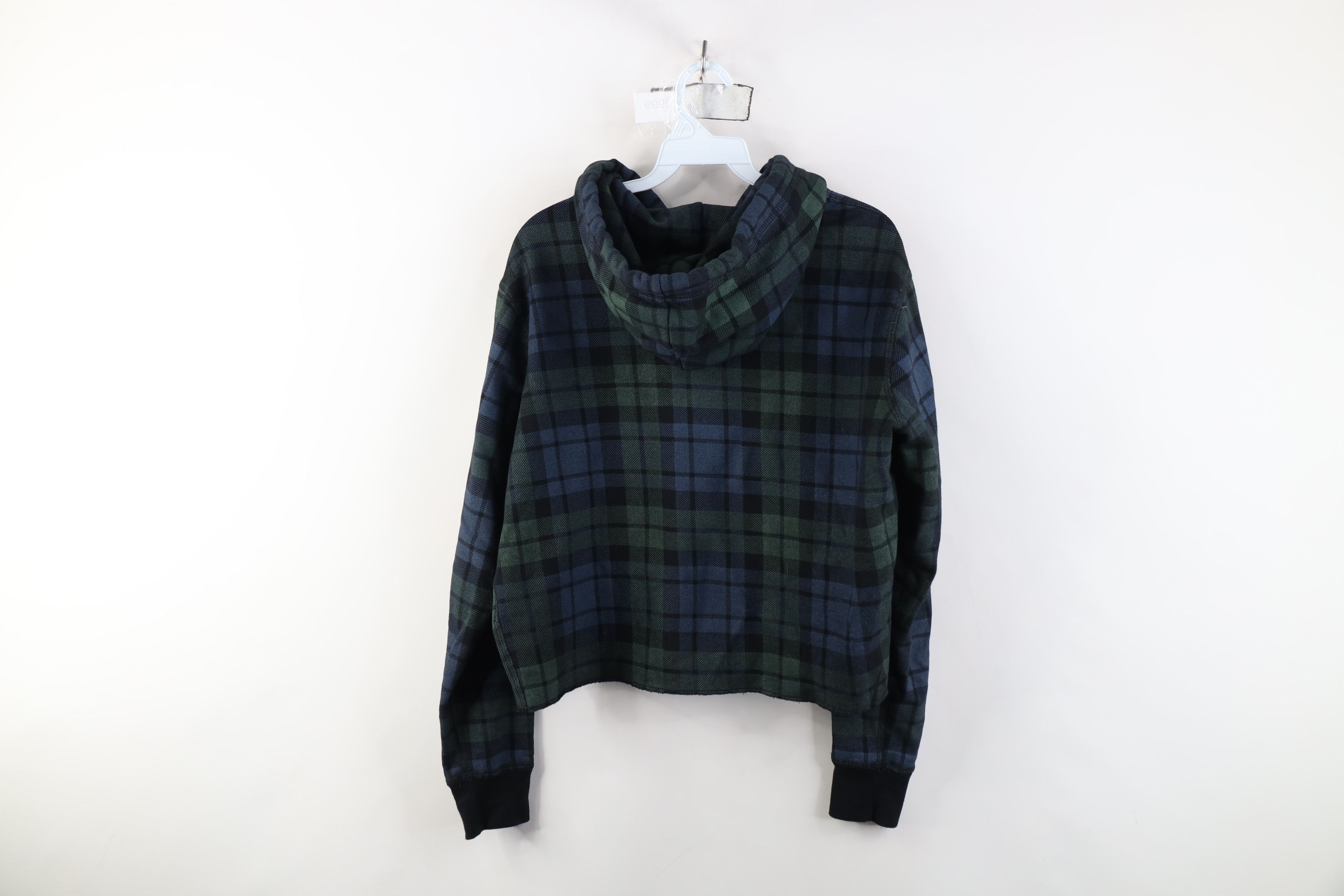 Abercrombie & Fitch Vintage Y2K Abercrombie & Fitch Cropped Hoodie Sweatshirt Size XS / US 0-2 / IT 36-38 - 13 Thumbnail