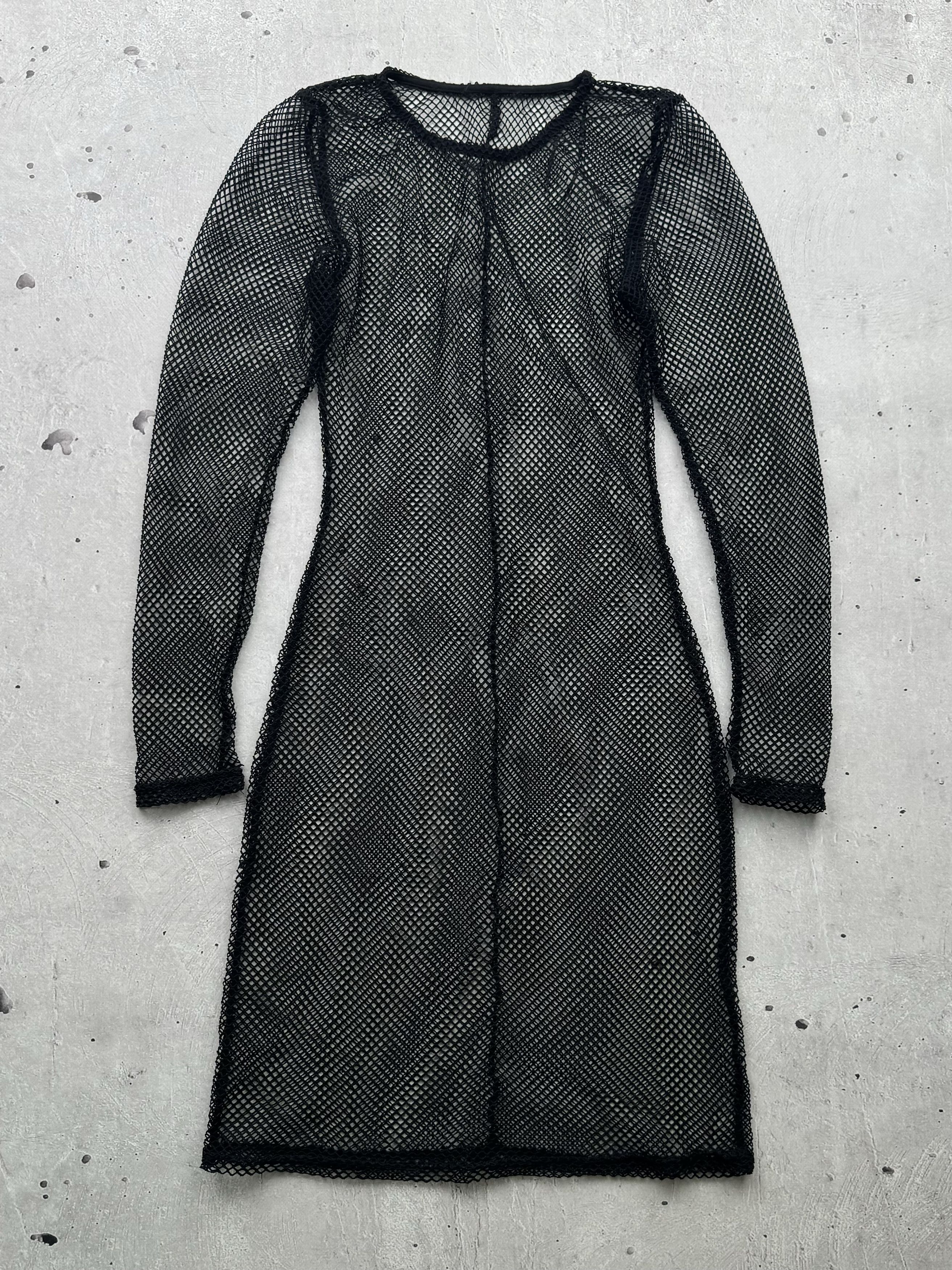 Japanese Brand × Vintage Vintage Mesh Mini Dress Size XS / US 0-2 / IT 36-38 - 1 Thumbnail