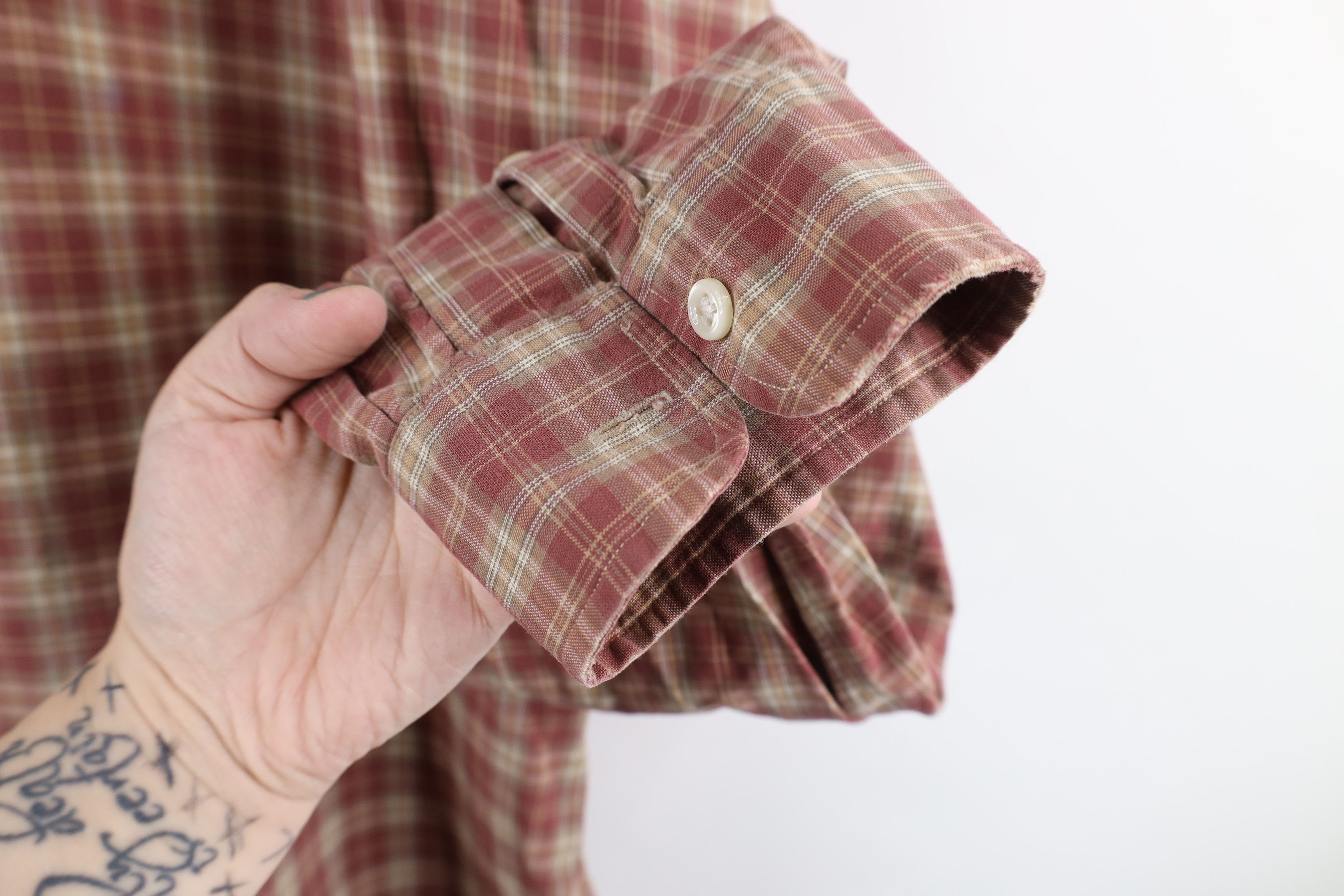 Polo Ralph Lauren Vintage 90s Ralph Lauren Collared Button Down Shirt Plaid Size US XL / EU 56 / 4 - 6 Thumbnail