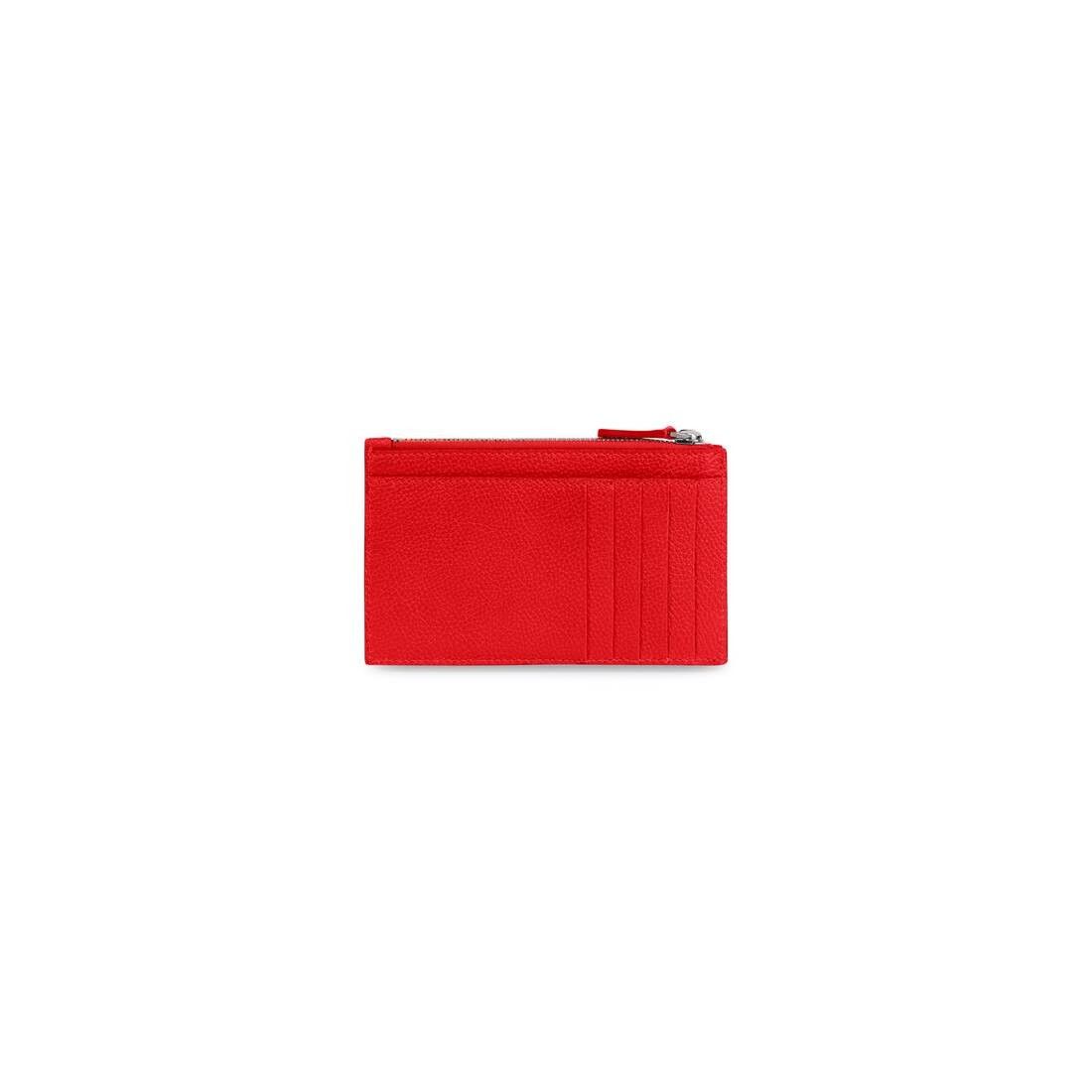 Balenciaga oc11z0225 Size: OS / Cash Large Long Coin Card Holder Red Size ONE SIZE - 2 Thumbnail