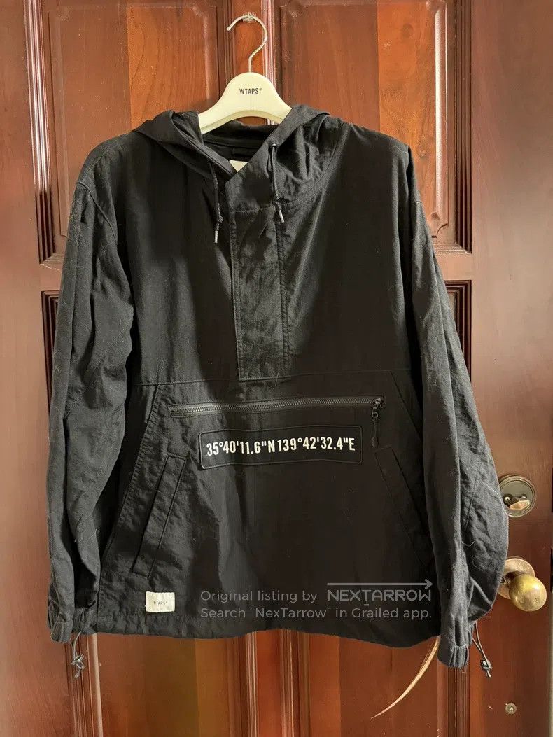 Wtaps Black hooded jacket
