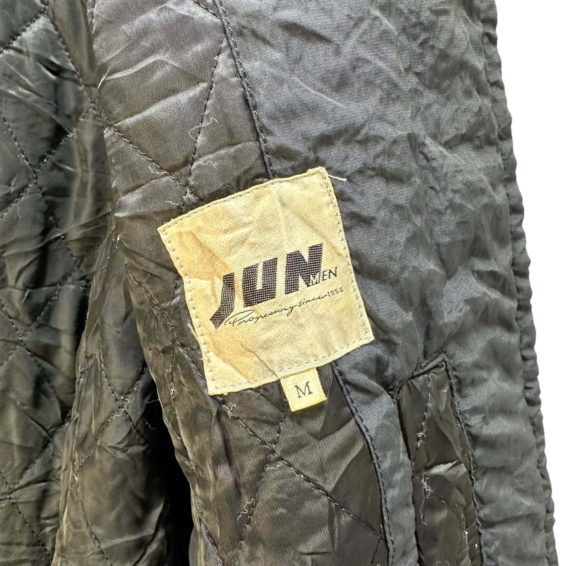 JUN MEN JUN MEN Back Big Logo Riot Bomber Jacket #A49-1137 Size US M / EU 48-50 / 2 - 10 Thumbnail