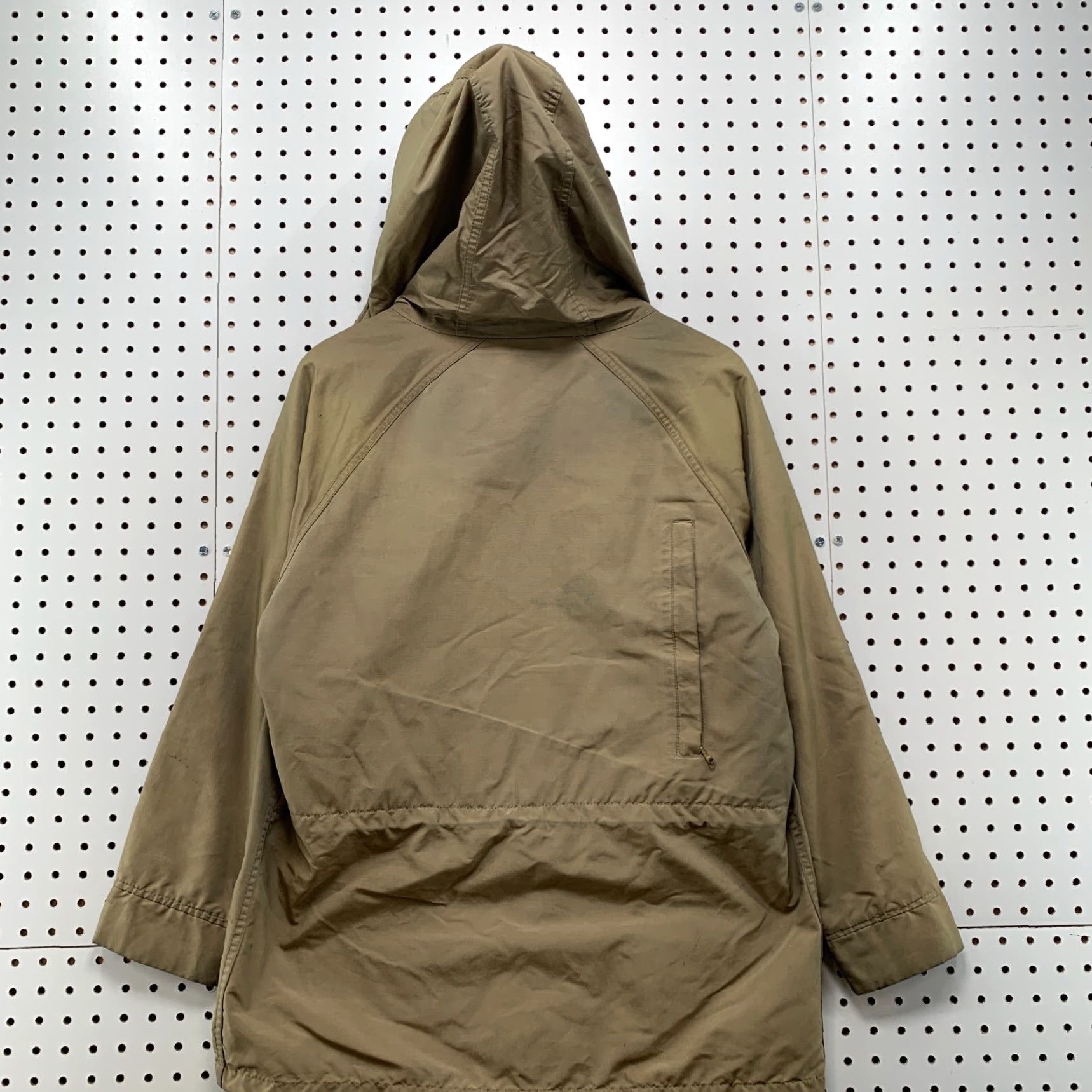 Vintage Vintage Woolrich Women's Coat Medium Brown Hooded Parka USA 22x28 Wool Lined Size M / US 6-8 / IT 42-44 - 3 Thumbnail
