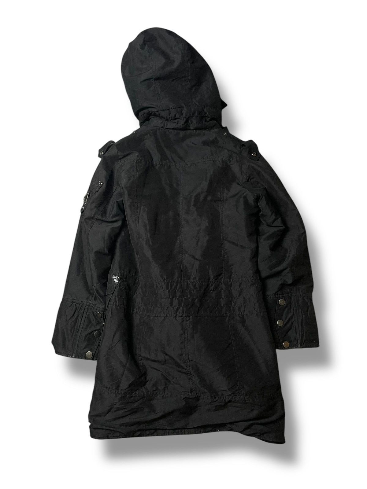 If Six Was Nine × Japanese Brand × Le Grande Bleu (L.G.B.) Japanese Brand Fur Hooded Multipocket Jacket (105) Size US XXS / EU 40 - 7 Thumbnail