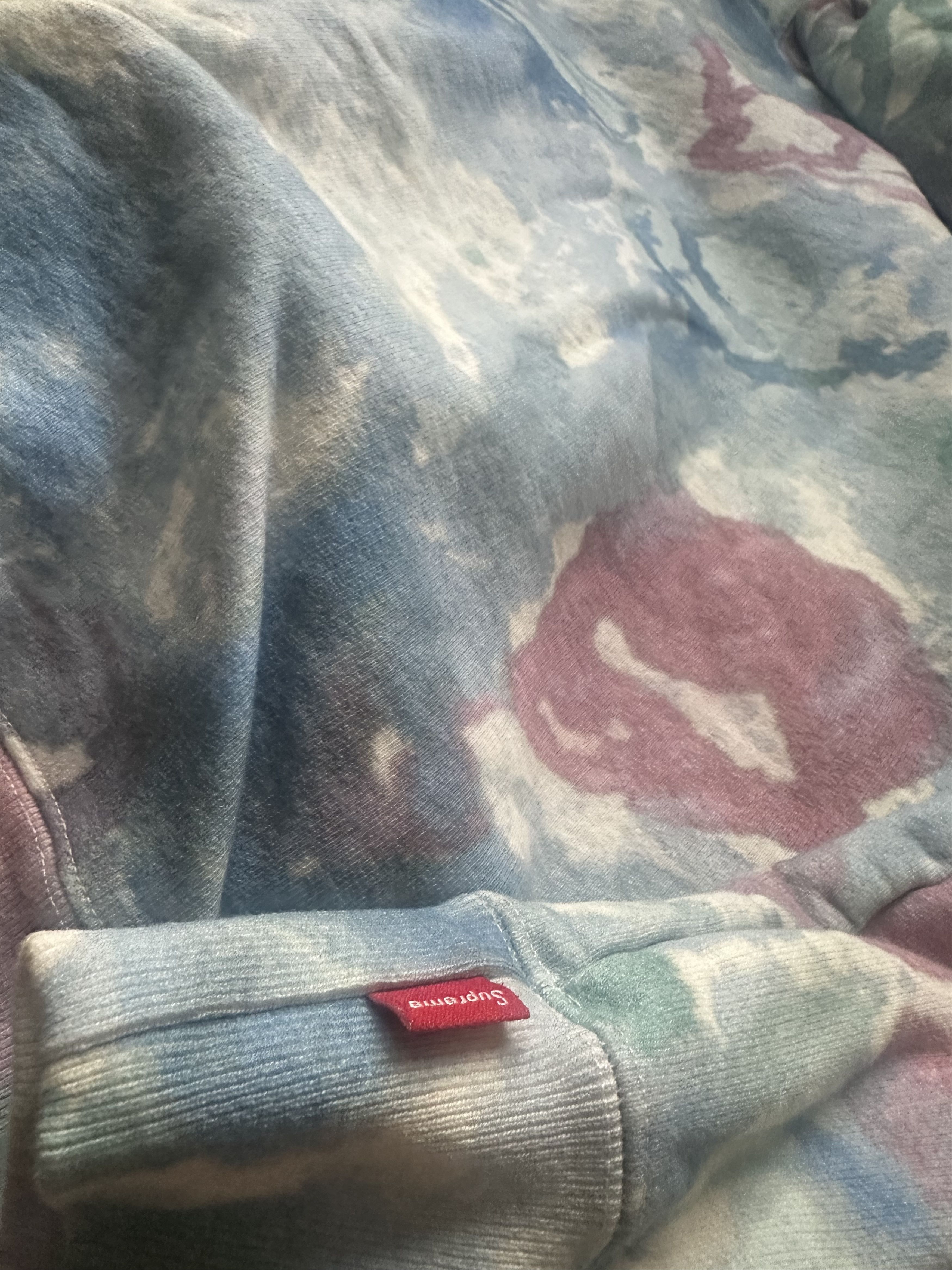 Supreme Supreme Watercolor Fleece Crewneck - Size M Size US M / EU 48-50 / 2 - 5 Thumbnail