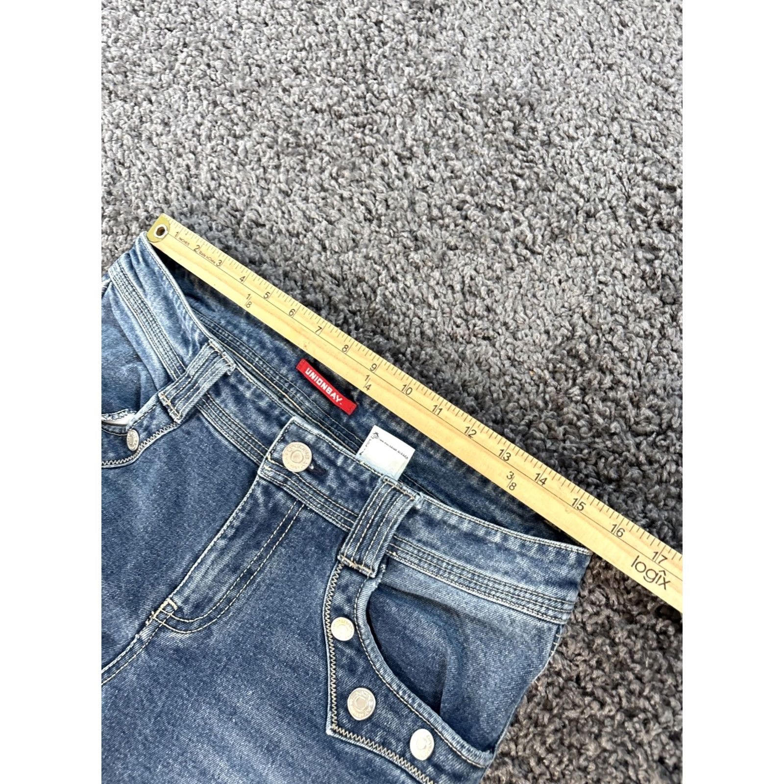 Vintage VINTAGE Union Bay Jeans Womens 32x32 Bootcut Med Wash Button Mid Rise 90s Jeans 32 Women Blue 90s Mens? Size 24" / US 00 / IT 34 - 4 Thumbnail