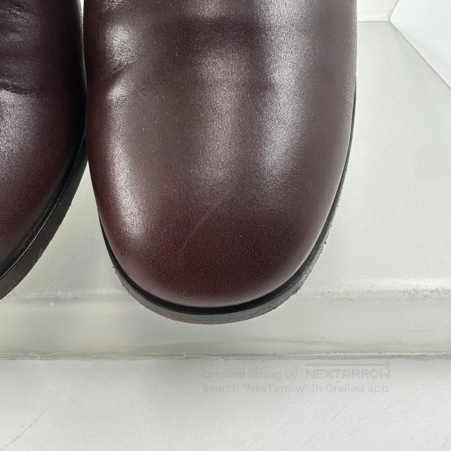 Chanel Chanel Red-Brown Block Heel Leather Boots. Size US 8 / IT 38 - 8 Thumbnail