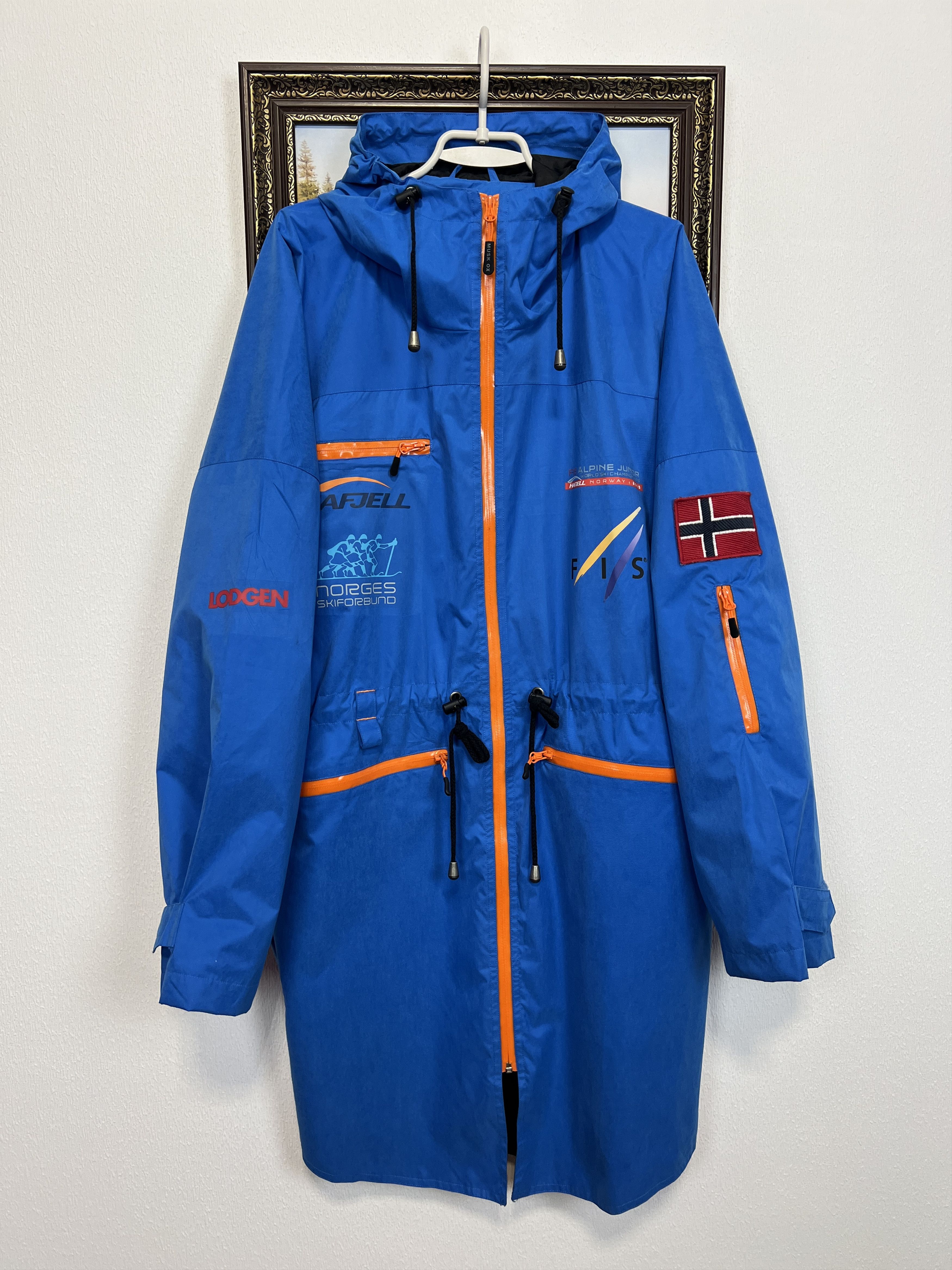Vintage Norway Ski Musk Ox Hooded Jacket Alpine Sport Rare Long Hype Size US XXL / EU 58 / 5 - 1 Thumbnail