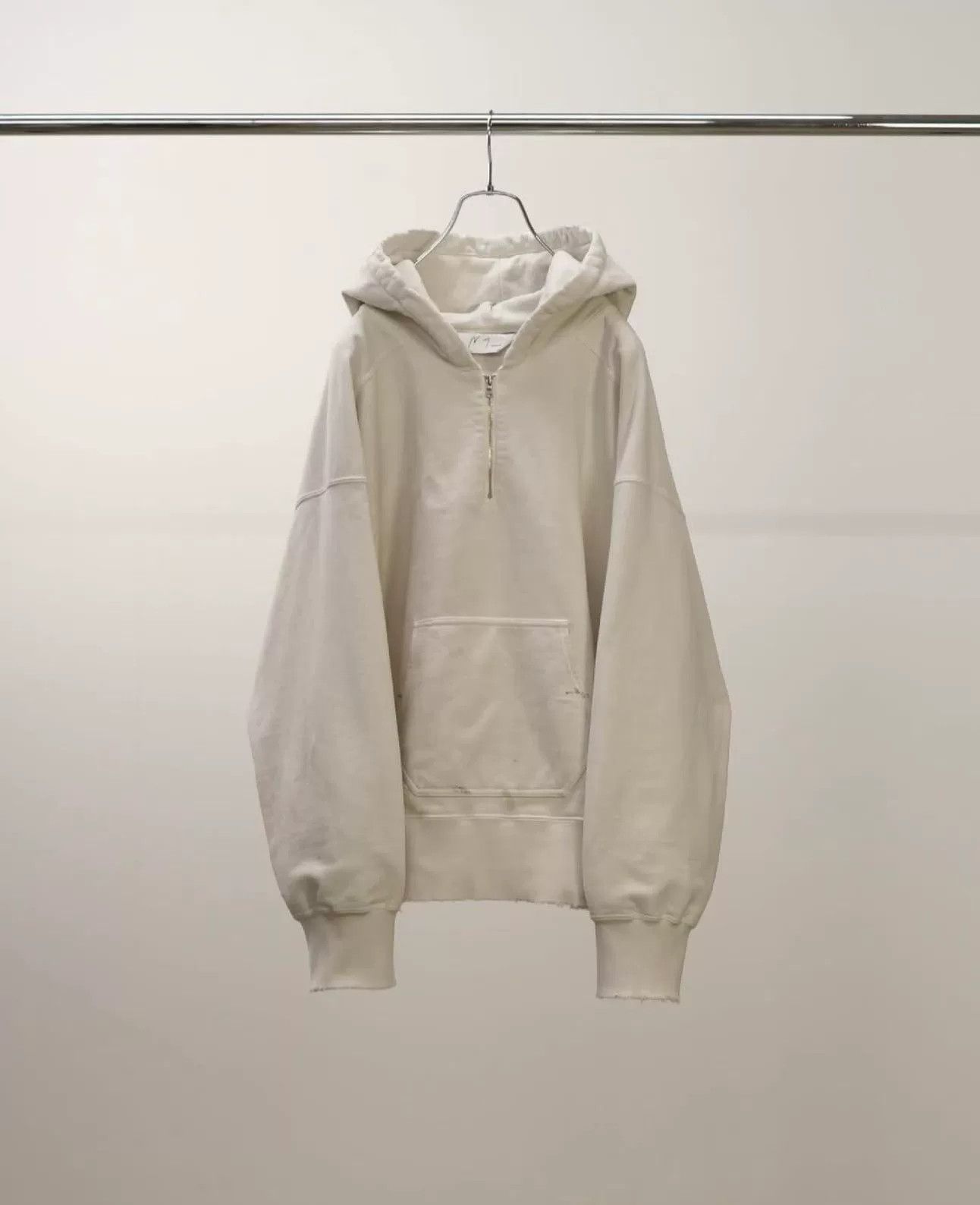 Vintage ANCELLM Vintage Distressed Half-Zip Hoodie Size US M / EU 48-50 / 2 - 1 Thumbnail