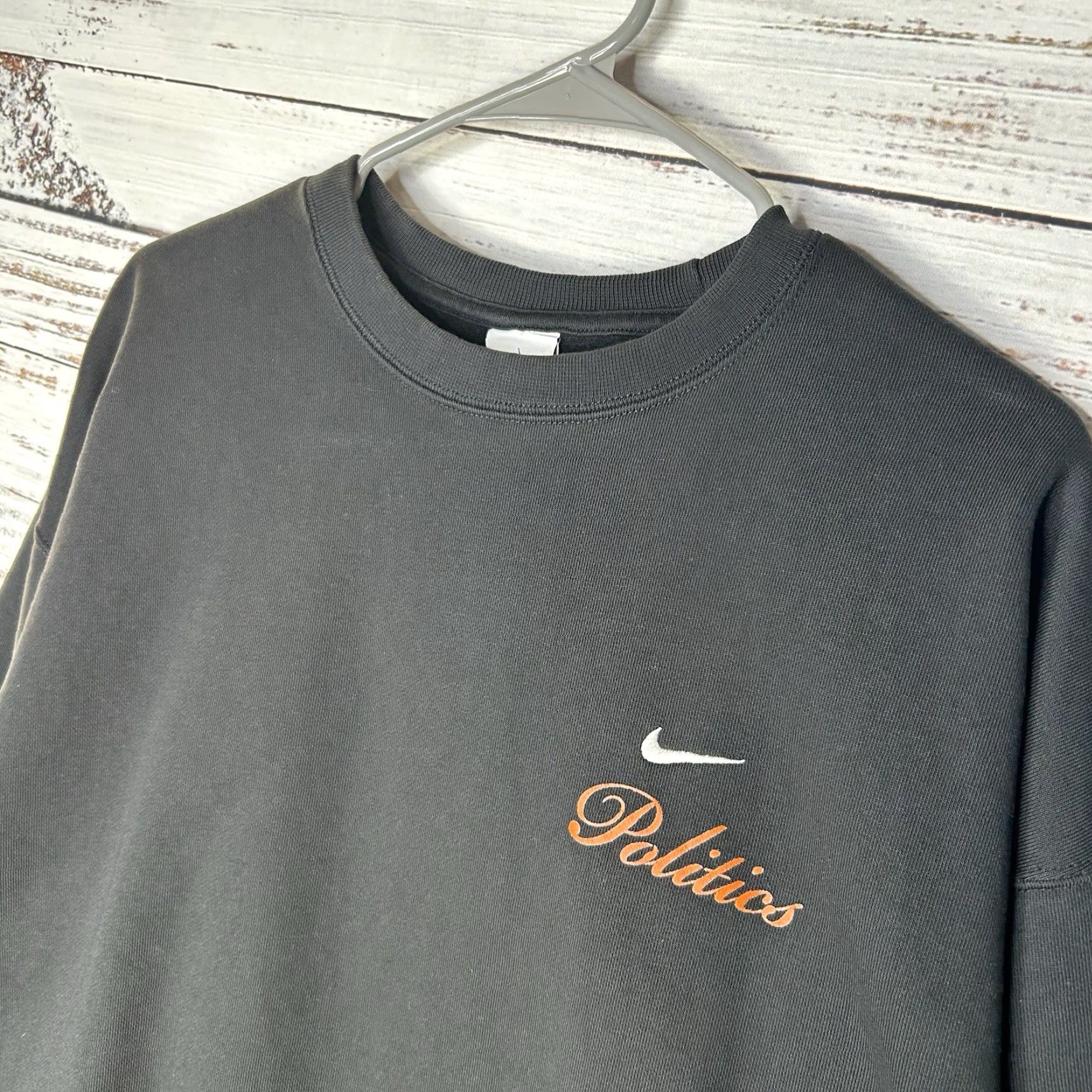 Nike Nike Sweatshirt Men Heavyweight Pullover Crew Neck Black L Size US L / EU 52-54 / 3 - 4 Thumbnail