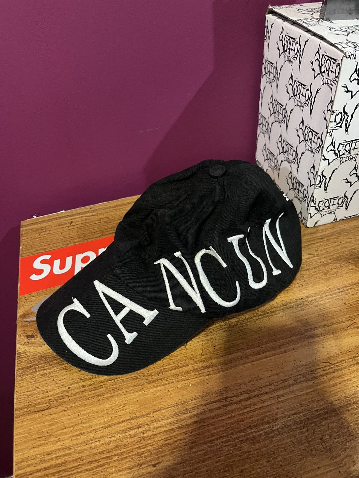 Vintage Cancun embroidered hat Size ONE SIZE - 2 Thumbnail