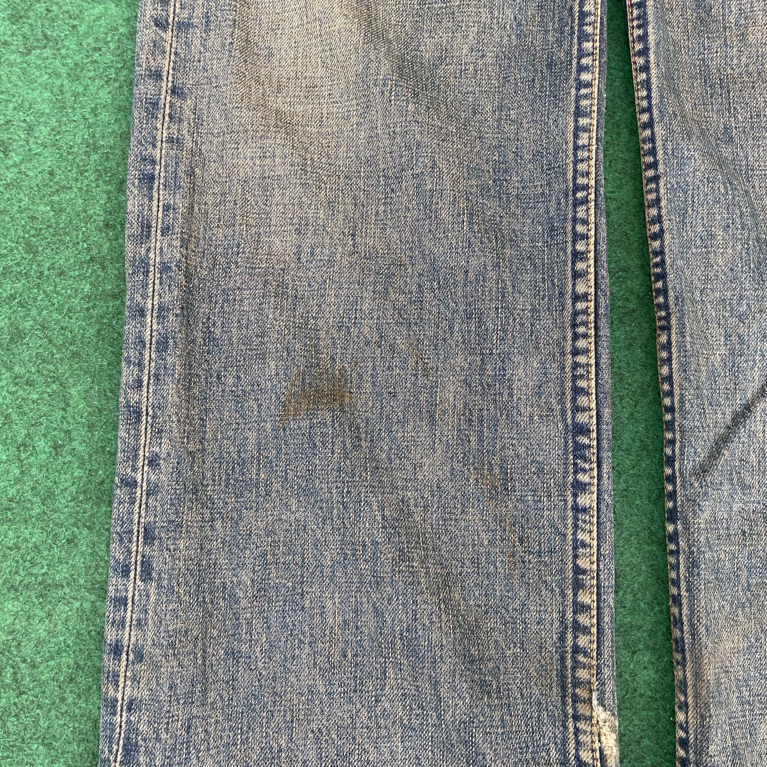 Levi's 28x34 Vintage Levis 503 Redline Selvedge Denim Blue Jeans Size US 28 / EU 44 - 8 Thumbnail