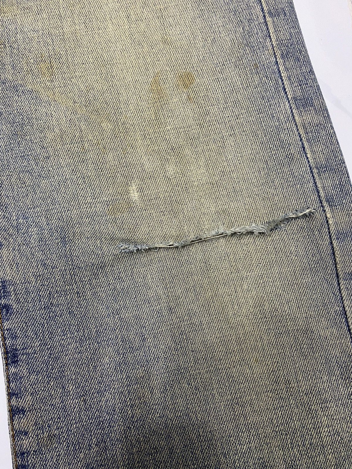Kapital RUSTY BAGGY🔥BOBSON DISTRESSED DENIM JEANS Size US 30 / EU 46 - 7 Thumbnail