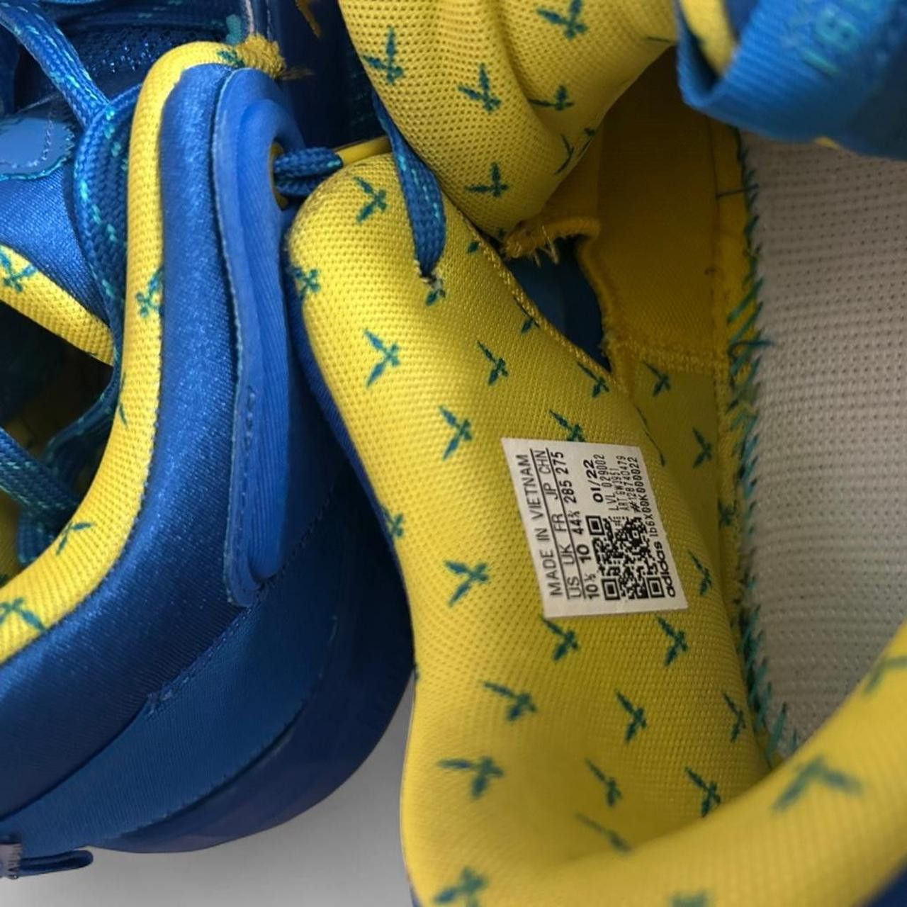Adidas Adidas D.O.N. Issue 3 Ninja Time Blue Basketball... Size US 10.5 / EU 43-44 - 4 Thumbnail