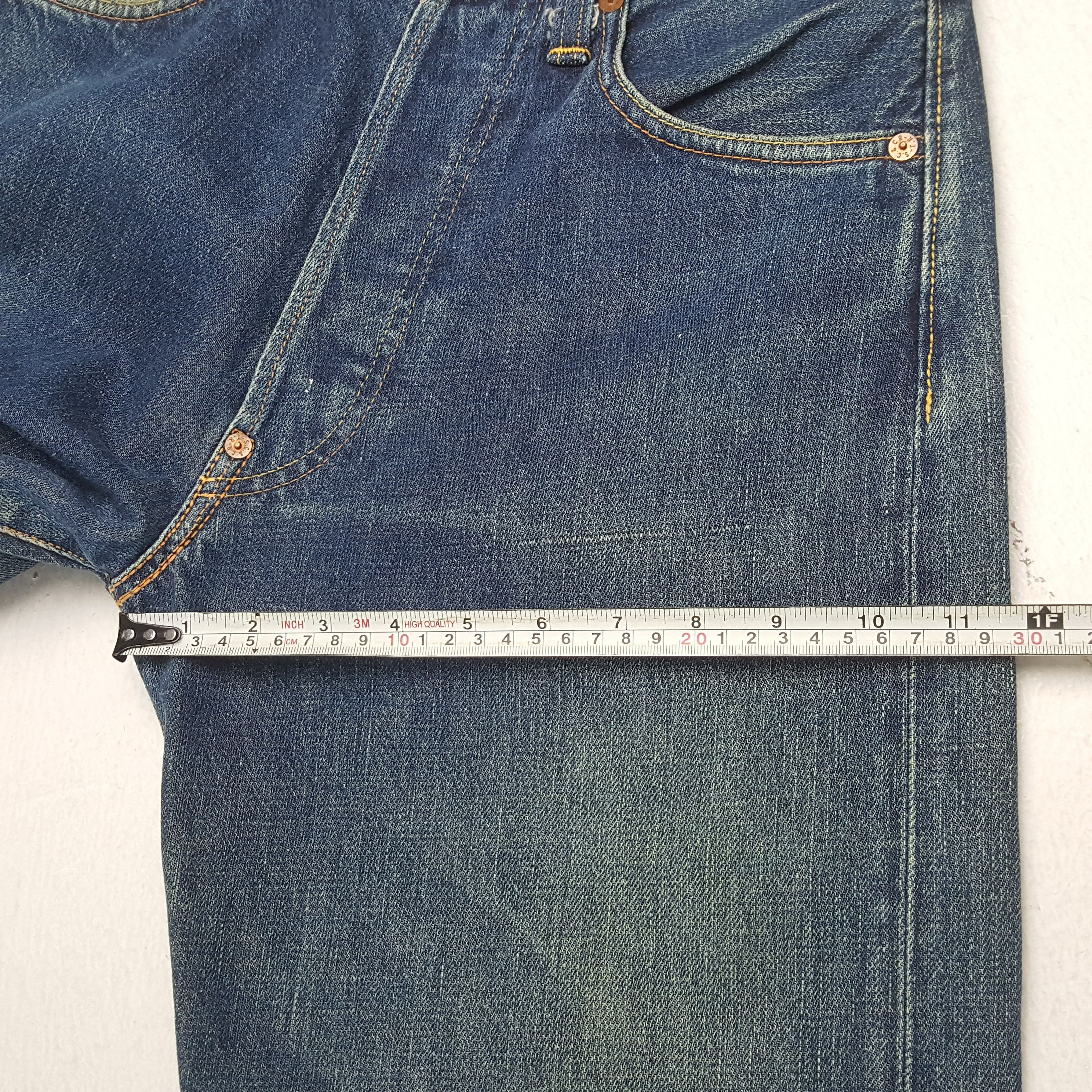 Evisu × Japanese Brand × Vintage EVIS Japanese Brand Streetwear Custom Daicock Jeans Size US 28 / EU 44 - 9 Thumbnail