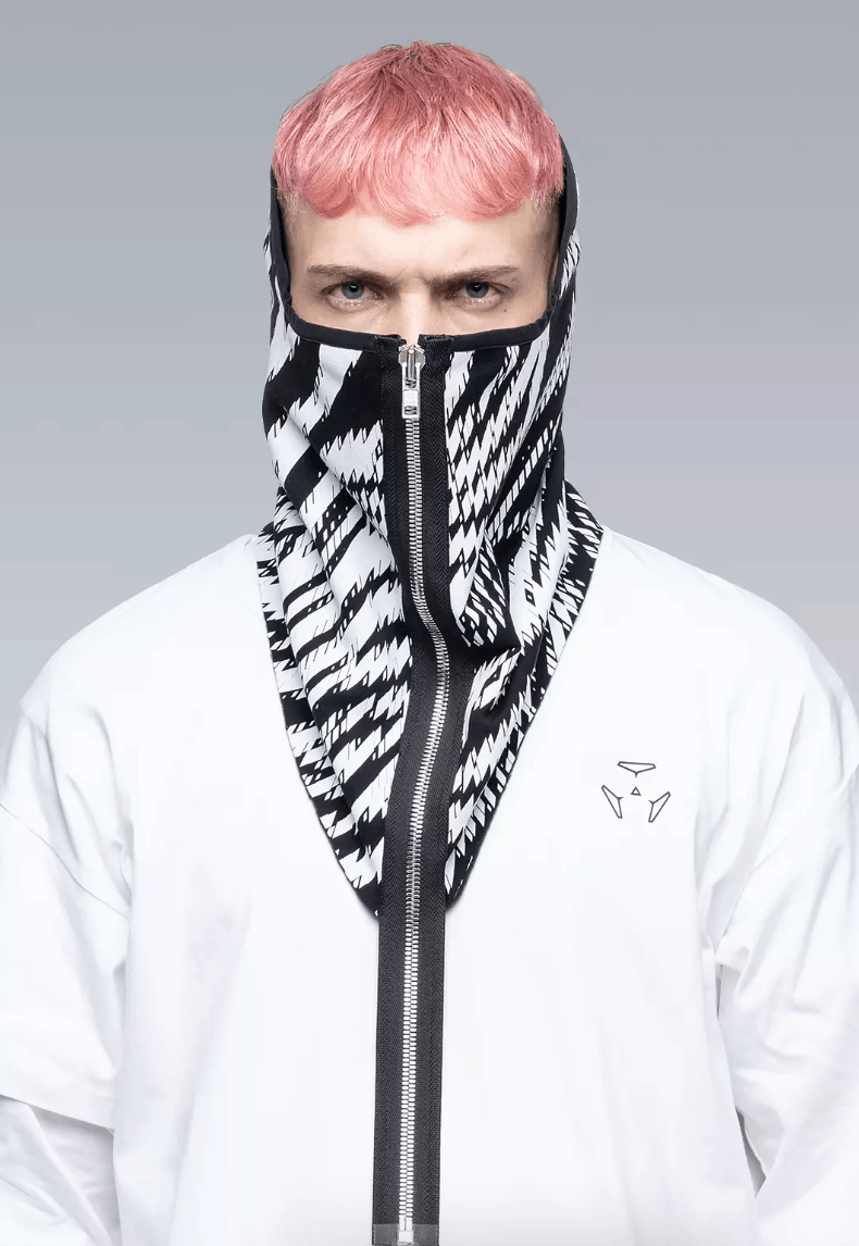 image of Acronym Ng4-Ps Neck Gaiter in Zebra, Men's