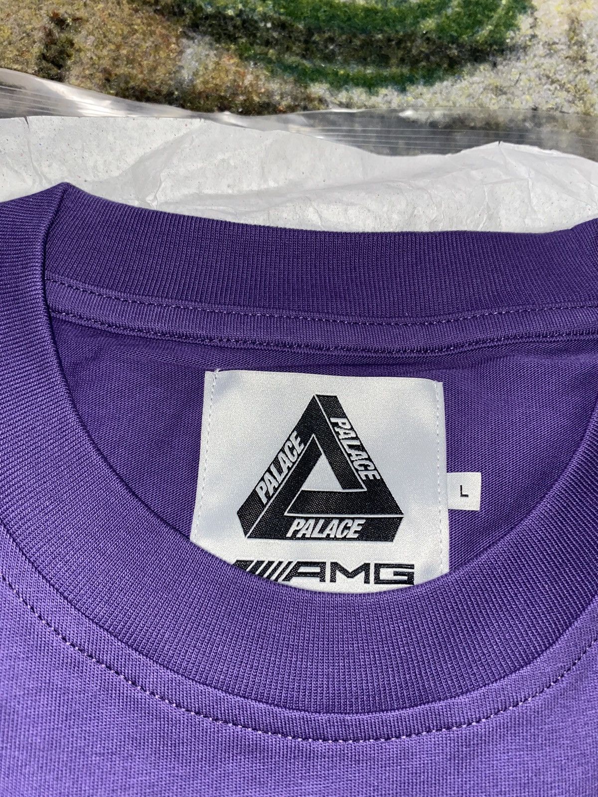 Palace Palace AMG Tri Ferg T-Shirt Purple Size US L / EU 52-54 / 3 - 4 Thumbnail