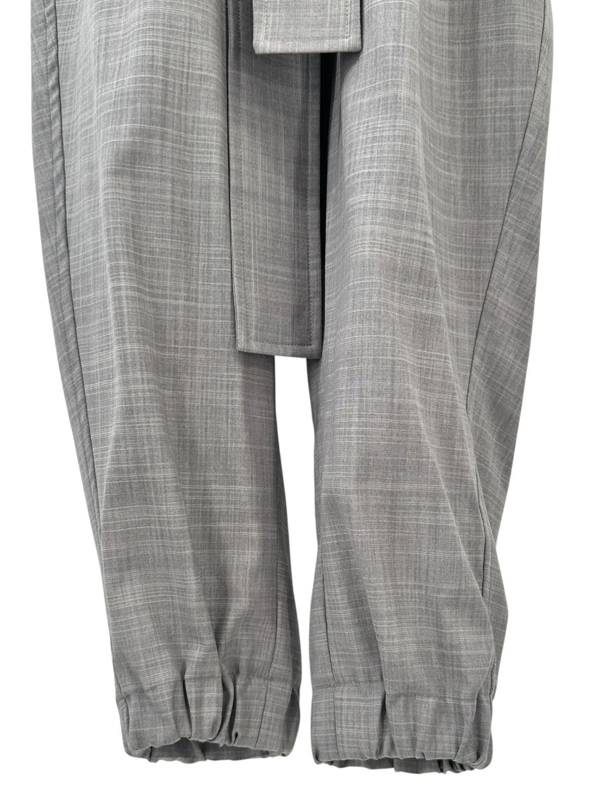 Issey Miyake SS18 Runway Gray Wool Long Sleeve Loose Fit Jumpsuit Size US 30 / EU 46 - 5 Thumbnail