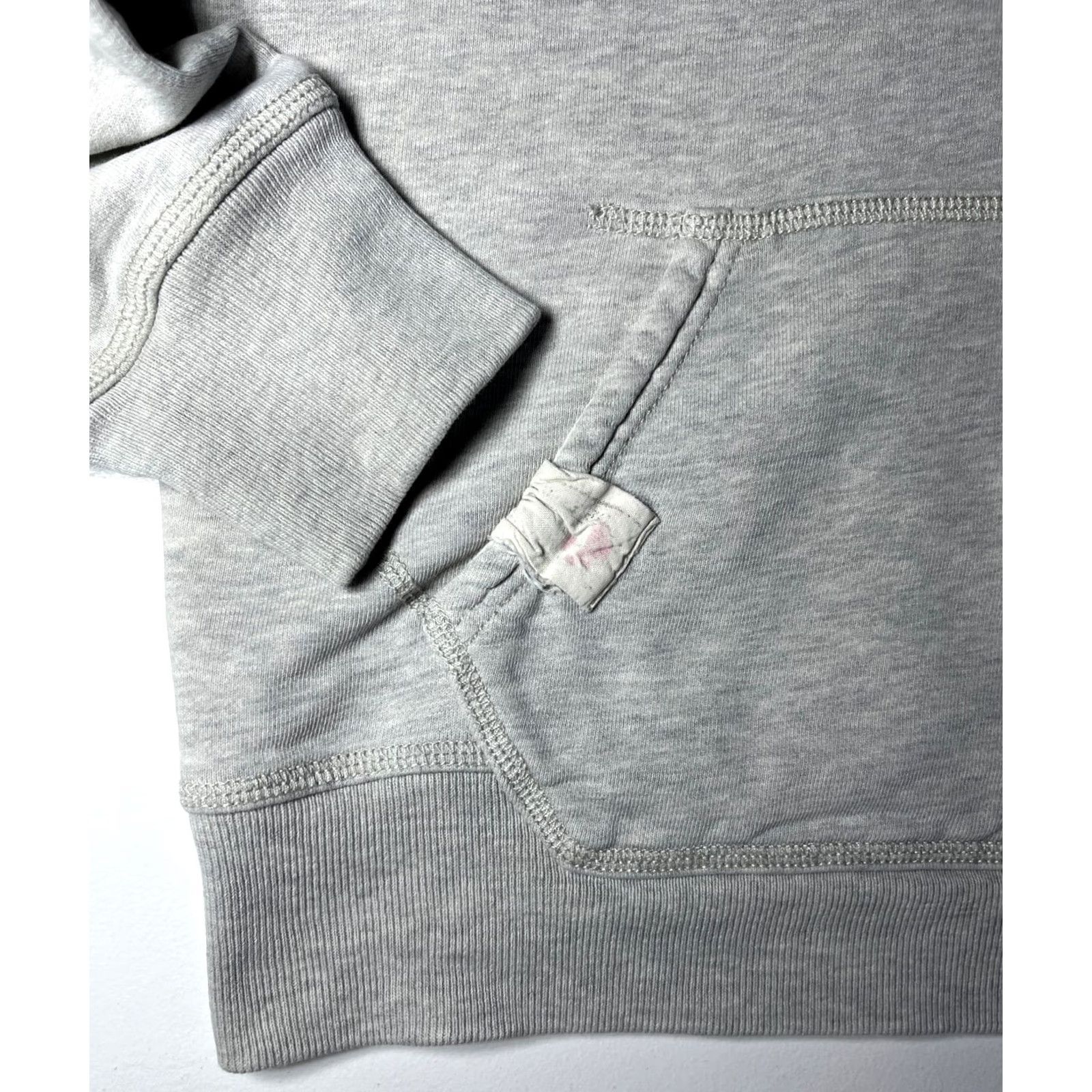 Ralph Lauren VINTAGE Ralph Lauren Rugby Women’s Hoodie V-Neck Pullover Size S Gray Size S / US 4 / IT 40 - 7 Thumbnail