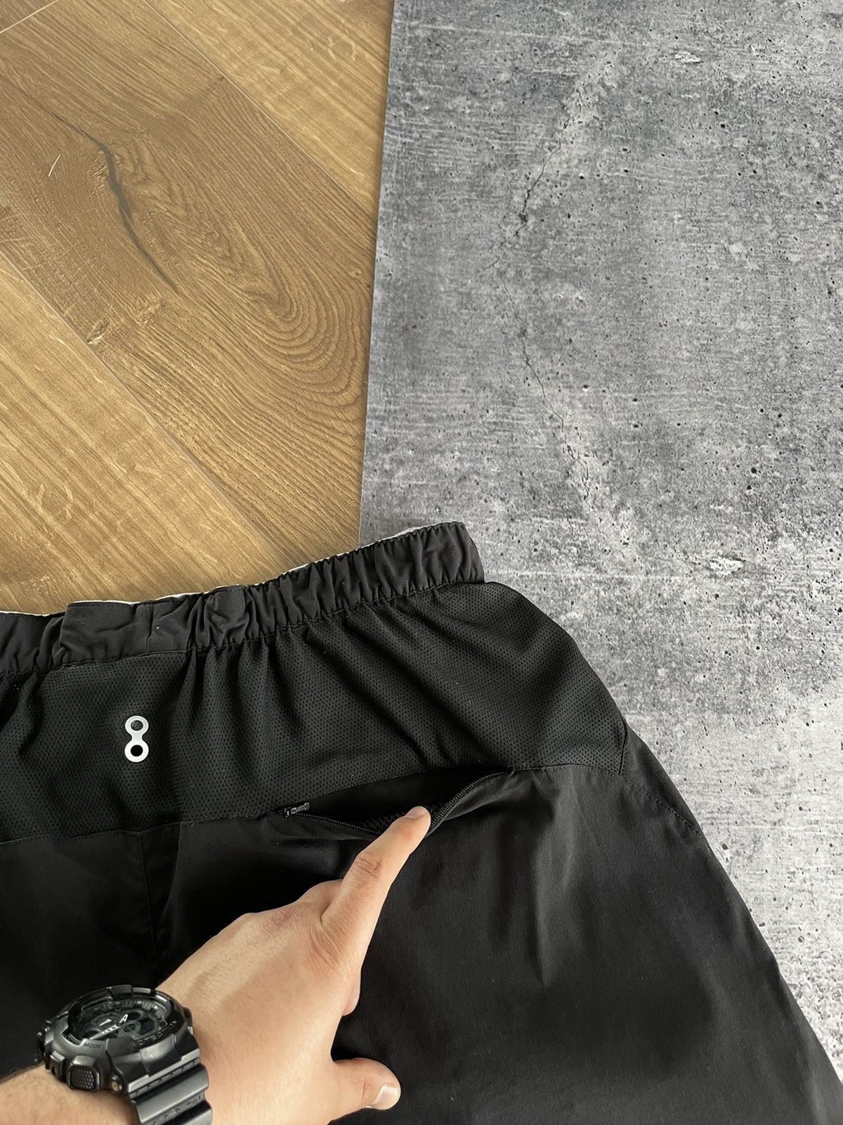 Nike Vintage Nike 90’s Y2K Style Drill Black Shorts Size US 32 / EU 48 - 15 Thumbnail