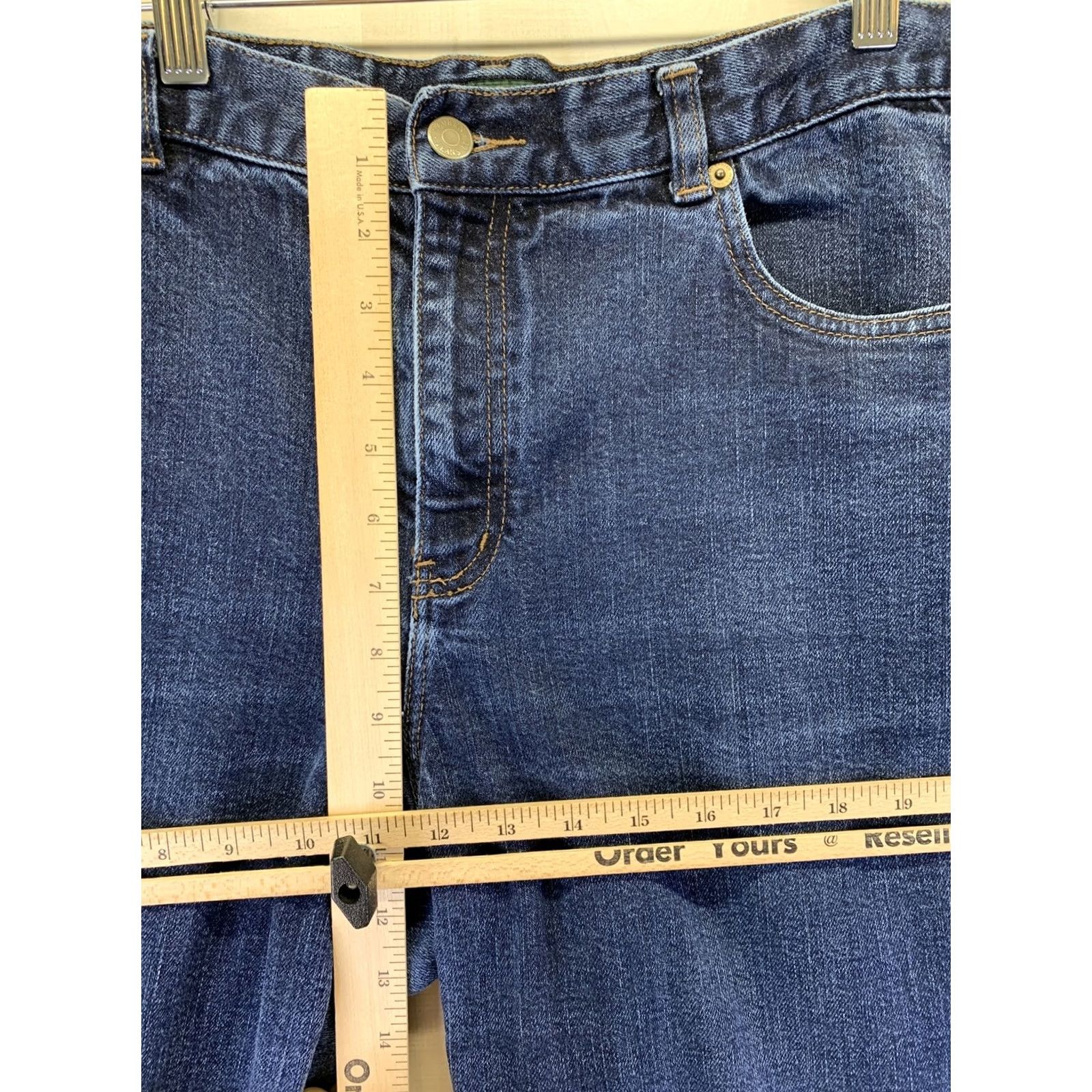 Ralph Lauren VINTAGE? No. Ralph Lauren Jeans Co Womens Size 16 Boot Cut Dark Wash Denim Jeans-5985 Size 38" / US 16 / IT 52 - 3 Thumbnail