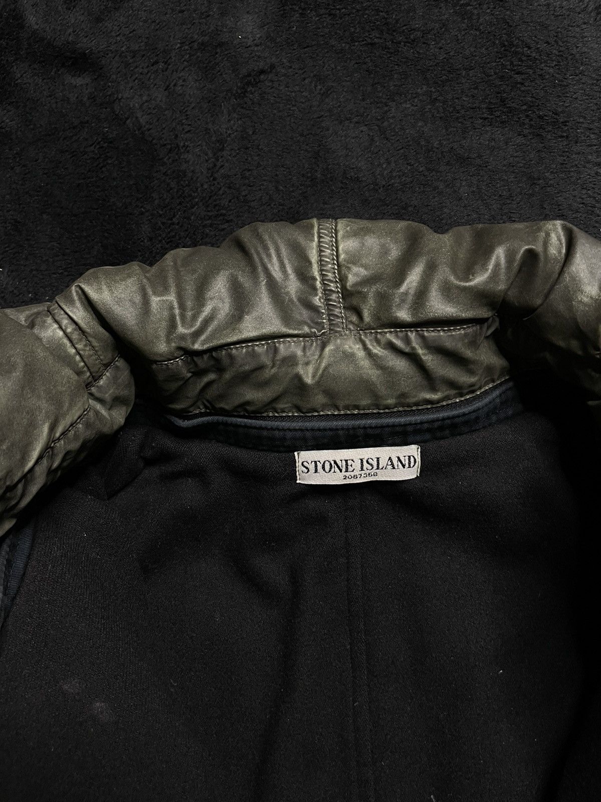 Stone Island AW2010 Archive Stone Island Liquid Reflective Bomber Jacket Size US XL / EU 56 / 4 - 8 Thumbnail