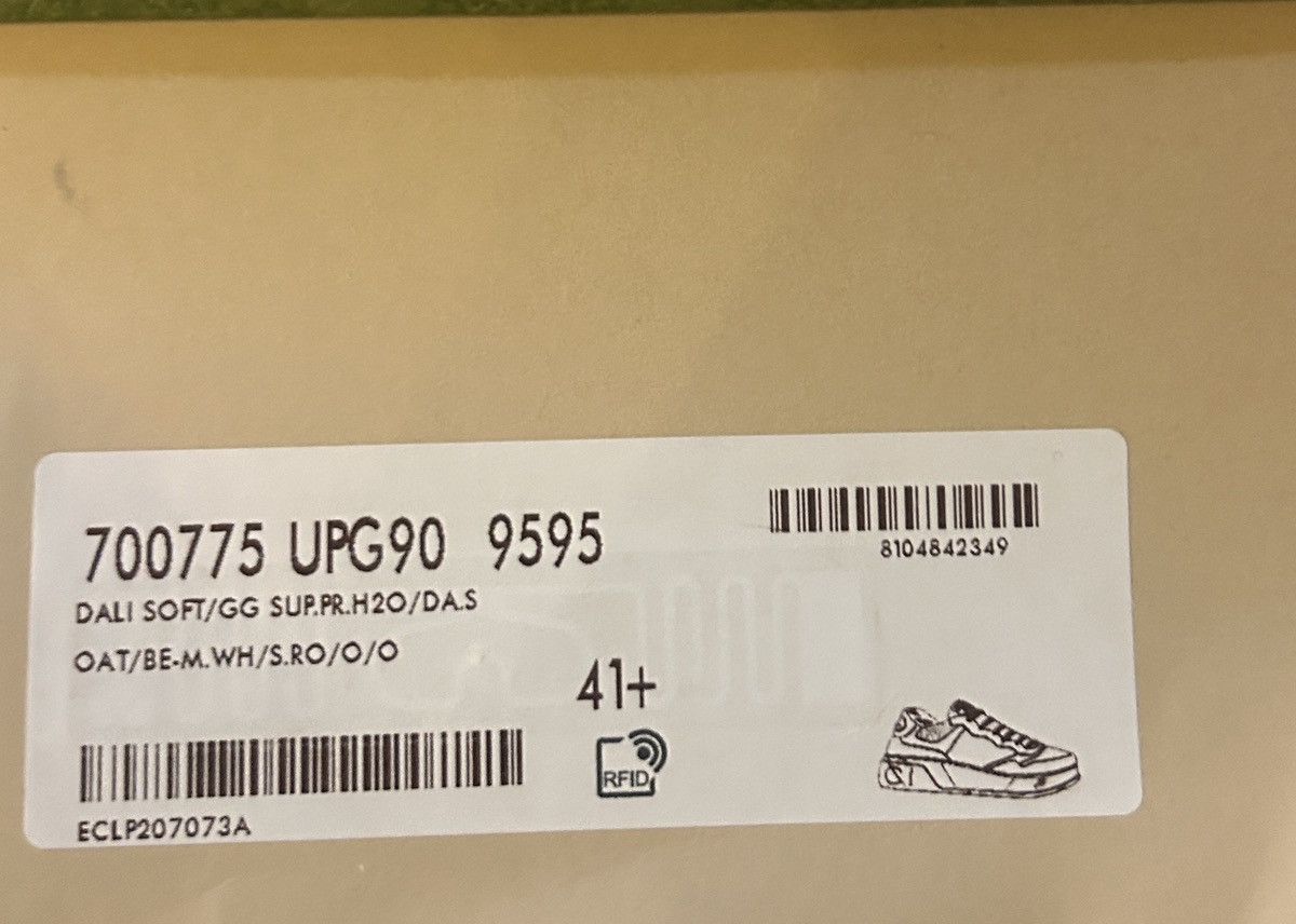Gucci Gucci GG Logo Sneaker Oatmeal Light Pink Sneaker Size US 11.5 / IT 41.5 - 6 Thumbnail
