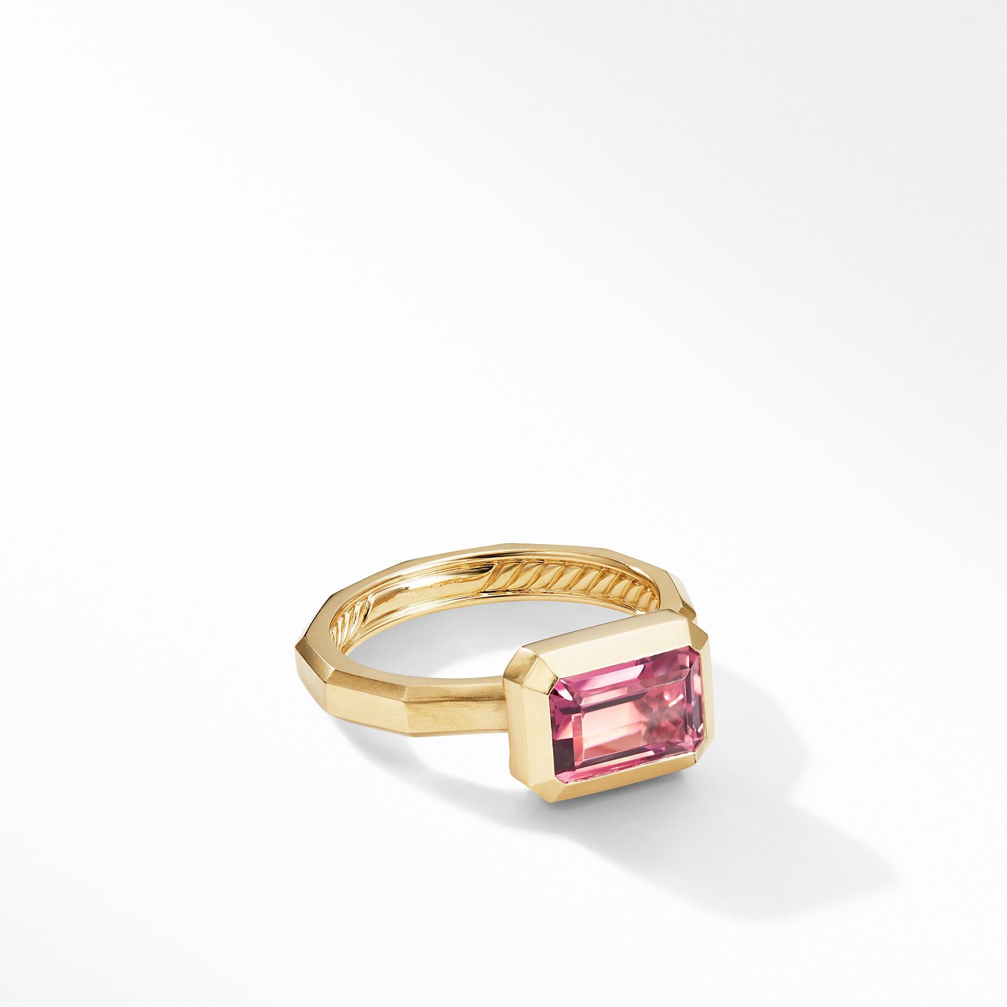 David Yurman o1w1db10325 Ring in 18K Yellow Gold with Pink Tourmaline Size ONE SIZE - 1 Preview