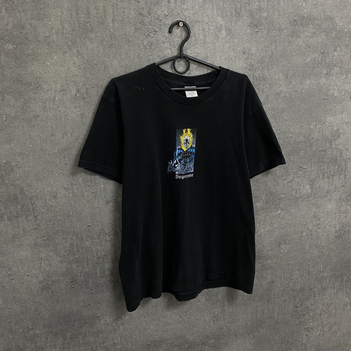 Supreme Supreme x Marvel Ghost Rider Tee T-Shirt Size US M / EU 48-50 / 2 - 3 Thumbnail
