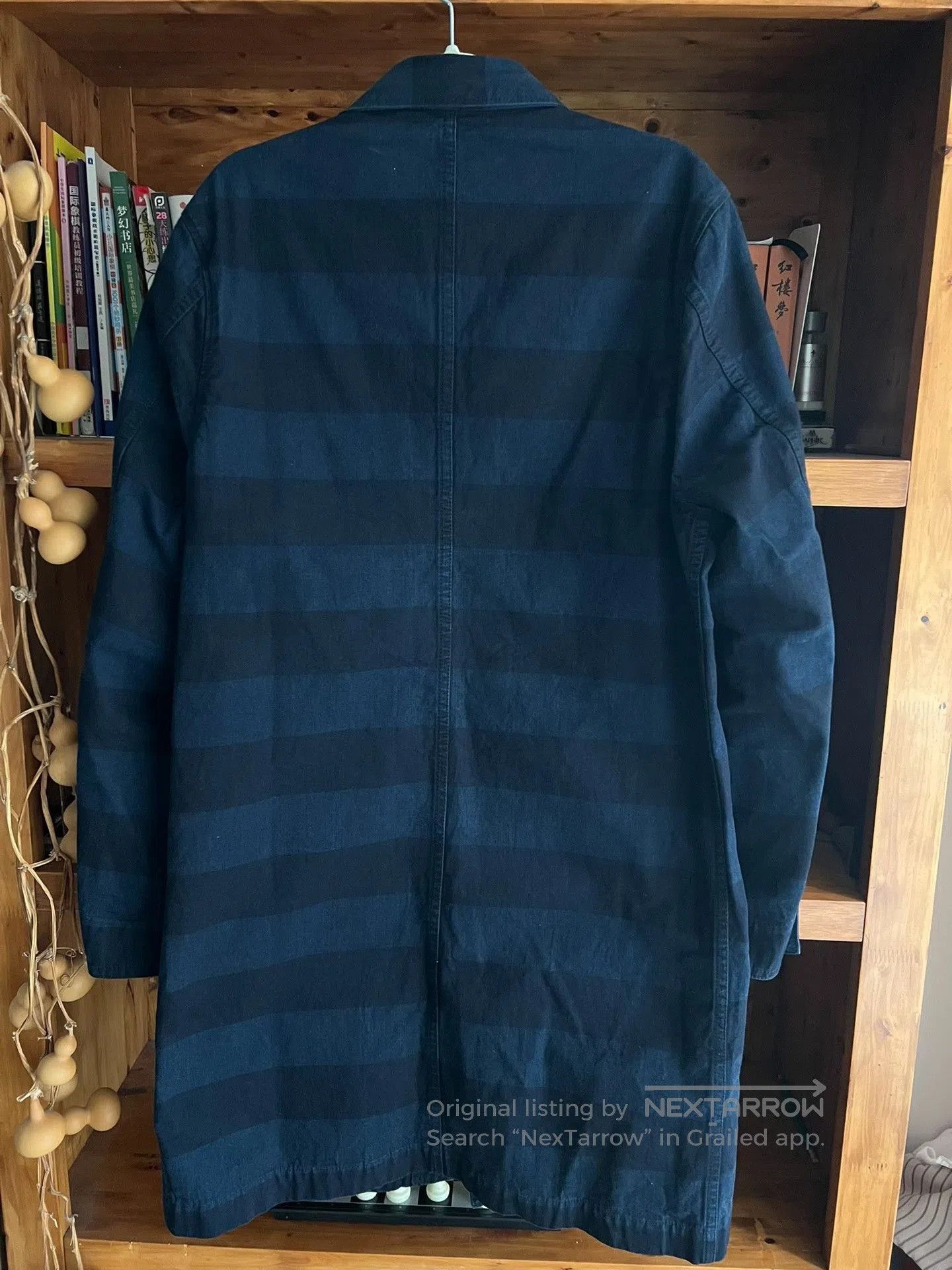 Pure Blue Japan Pure Blue Japan Denim Long Coat. Size US L / EU 52-54 / 3 - 5 Thumbnail