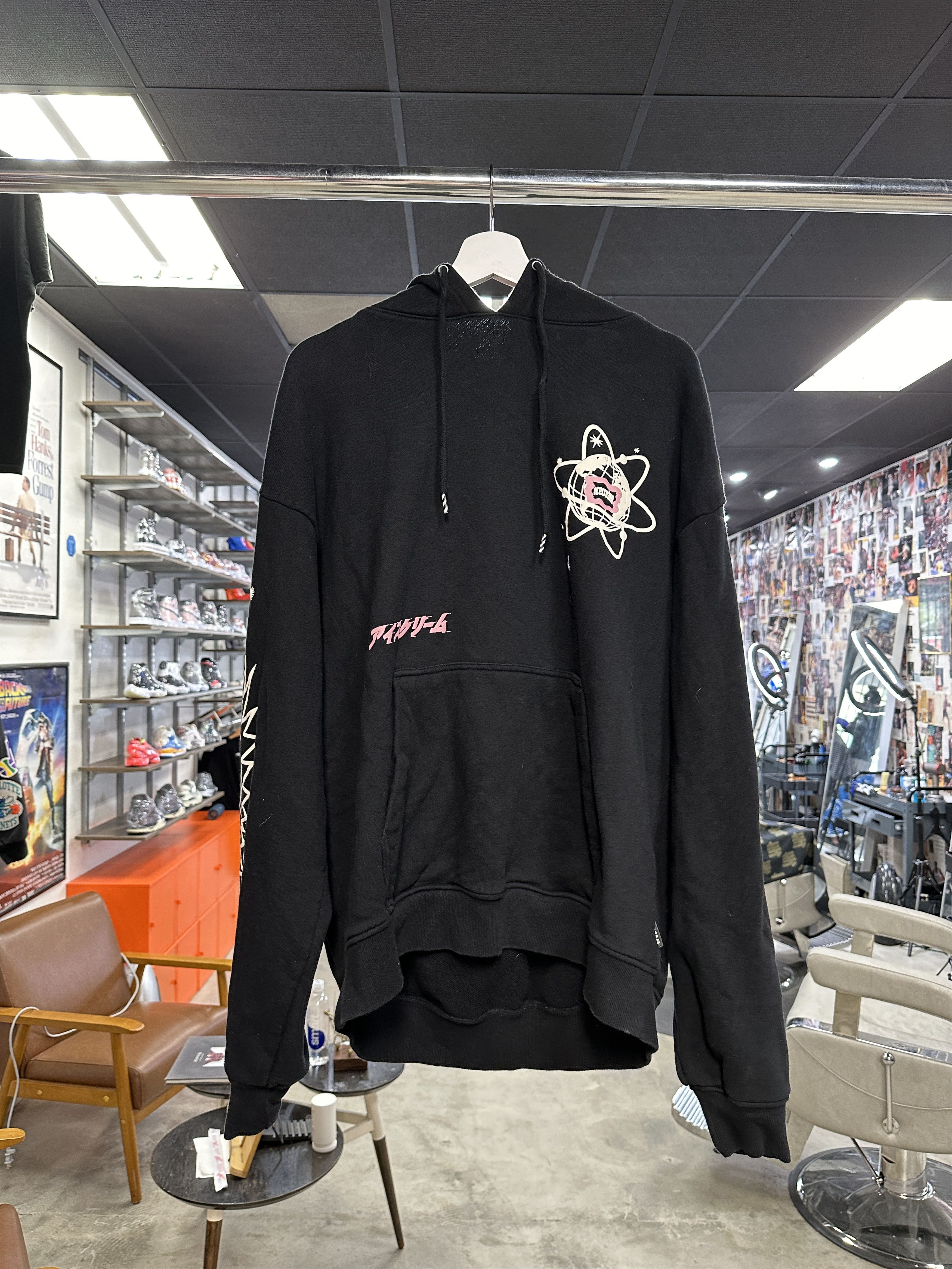 image of Icecream Billionaire Boys Club Ice Cream Hoodie in Black, Men's (Size 2XL)