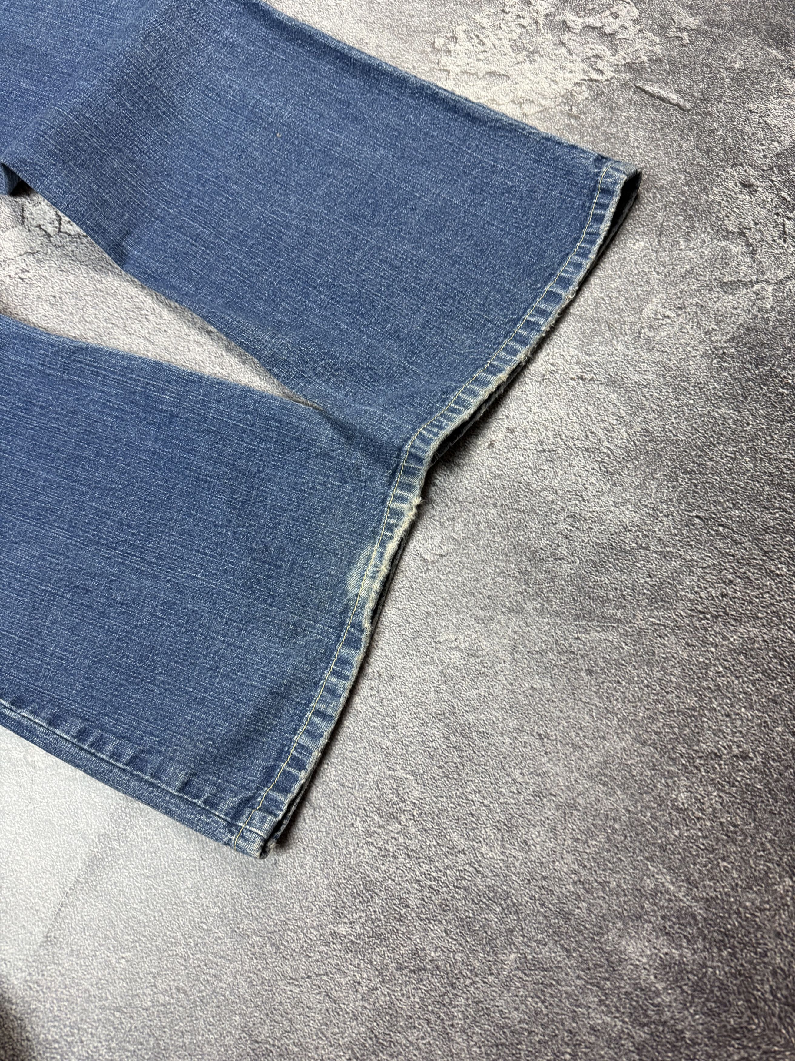 If Six Was Nine Y2K Vintage Flared 2000s Glamour Sexy Jeans Size 30" / US 8 / IT 44 - 4 Thumbnail