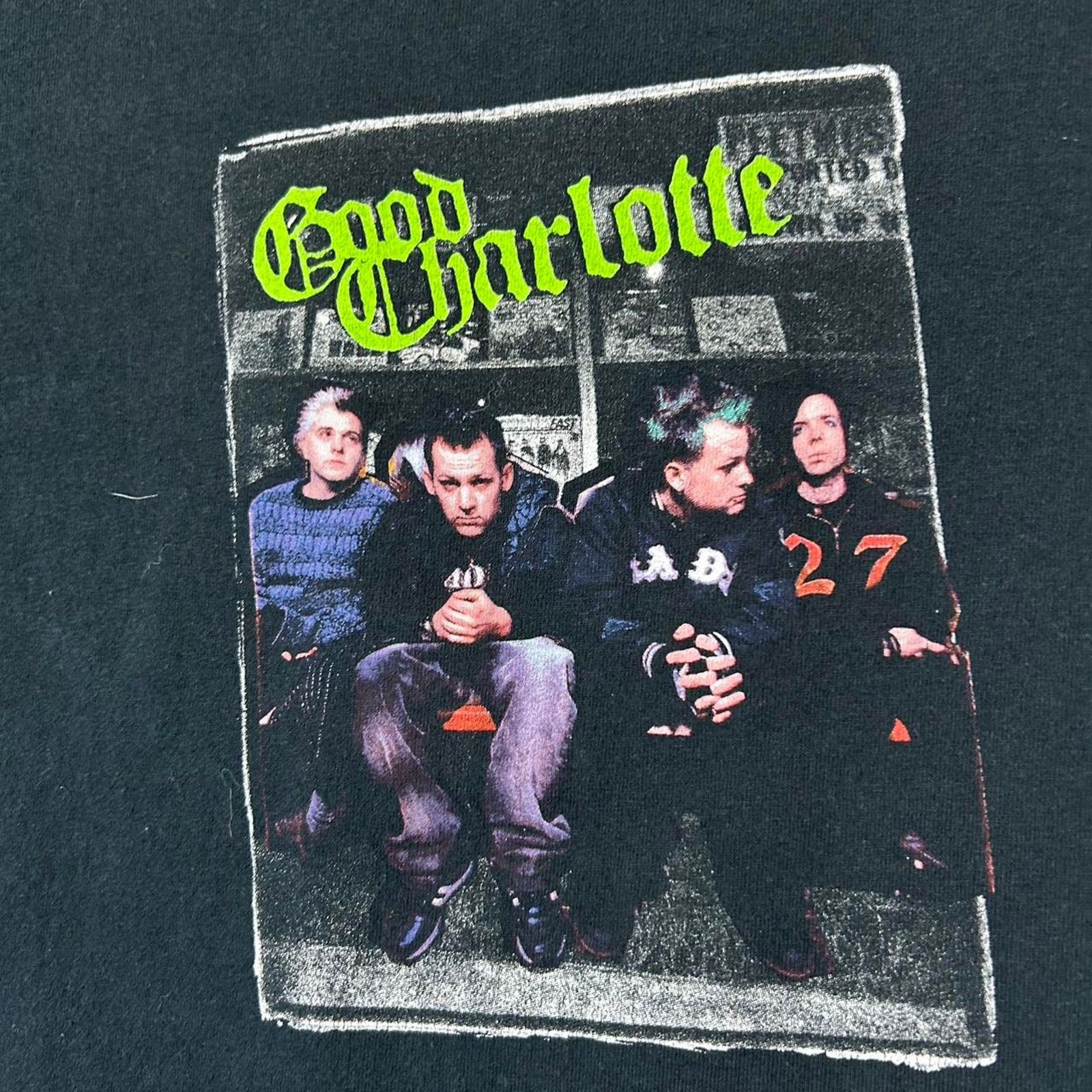 Fruit Of The Loom Y2k good charlotte band tee black 2003 Size US S / EU 44-46 / 1 - 4 Thumbnail