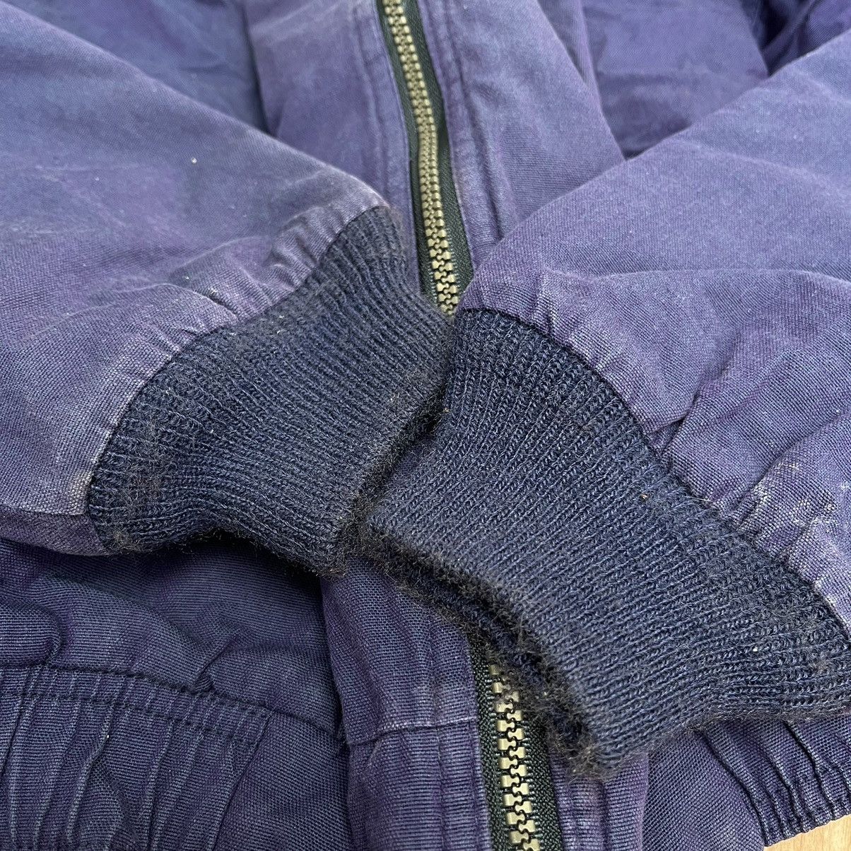 L.L. Bean × Vintage Vintage 80/90 S LL Bean Lined Blanket Detroit Jacket Leather Size US M / EU 48-50 / 2 - 11 Thumbnail