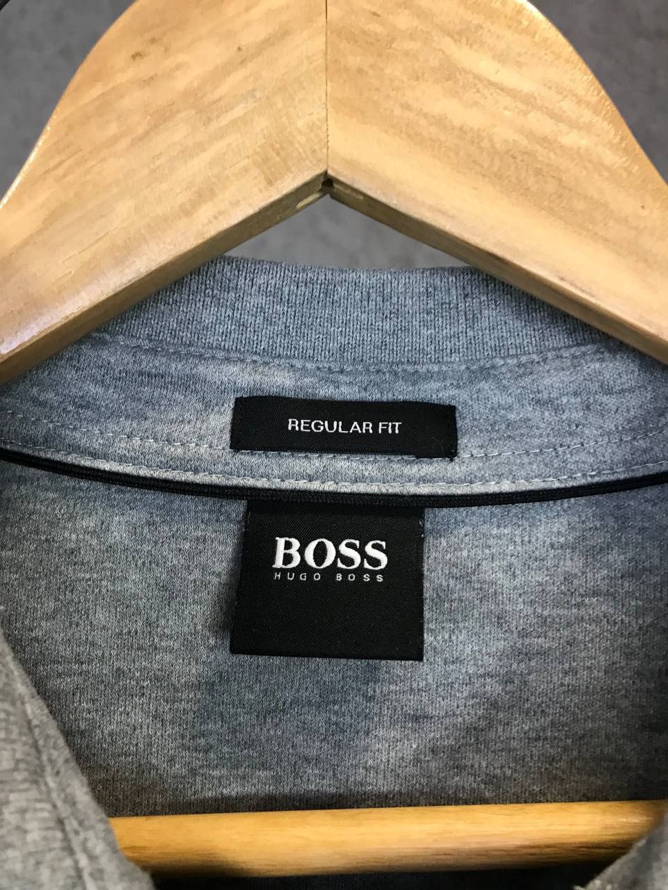 Designer Hugo Boss luxury designer logo polo sweatshirt Size US S / EU 44-46 / 1 - 4 Thumbnail