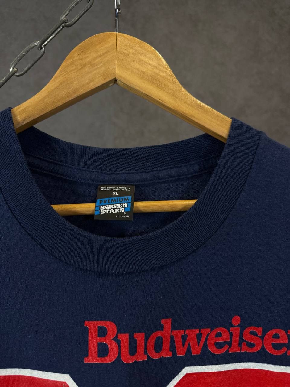 Vintage Budweiser vintage single stitch tee Size US XL / EU 56 / 4 - 5 Thumbnail