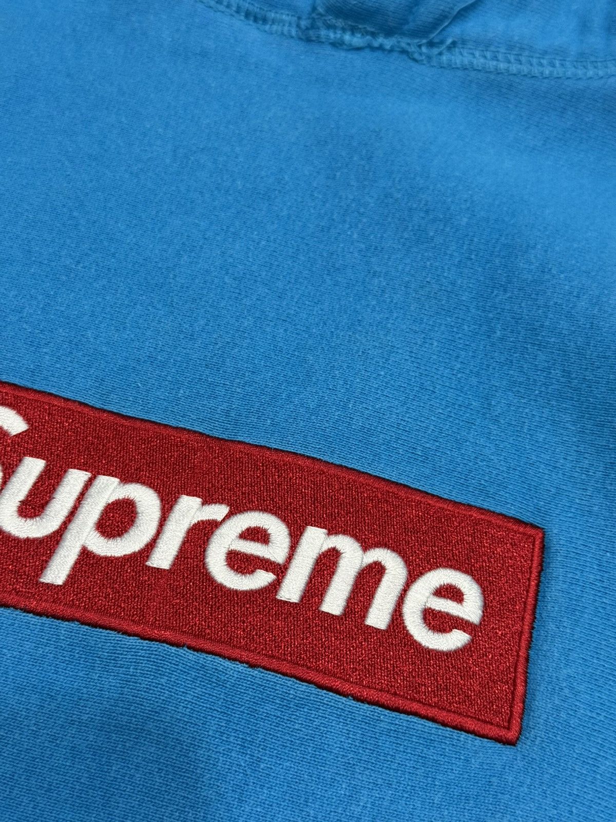 Supreme Supreme 2008 Teal Box Logo Hoodie Tyler the Creator Size US L / EU 52-54 / 3 - 5 Thumbnail