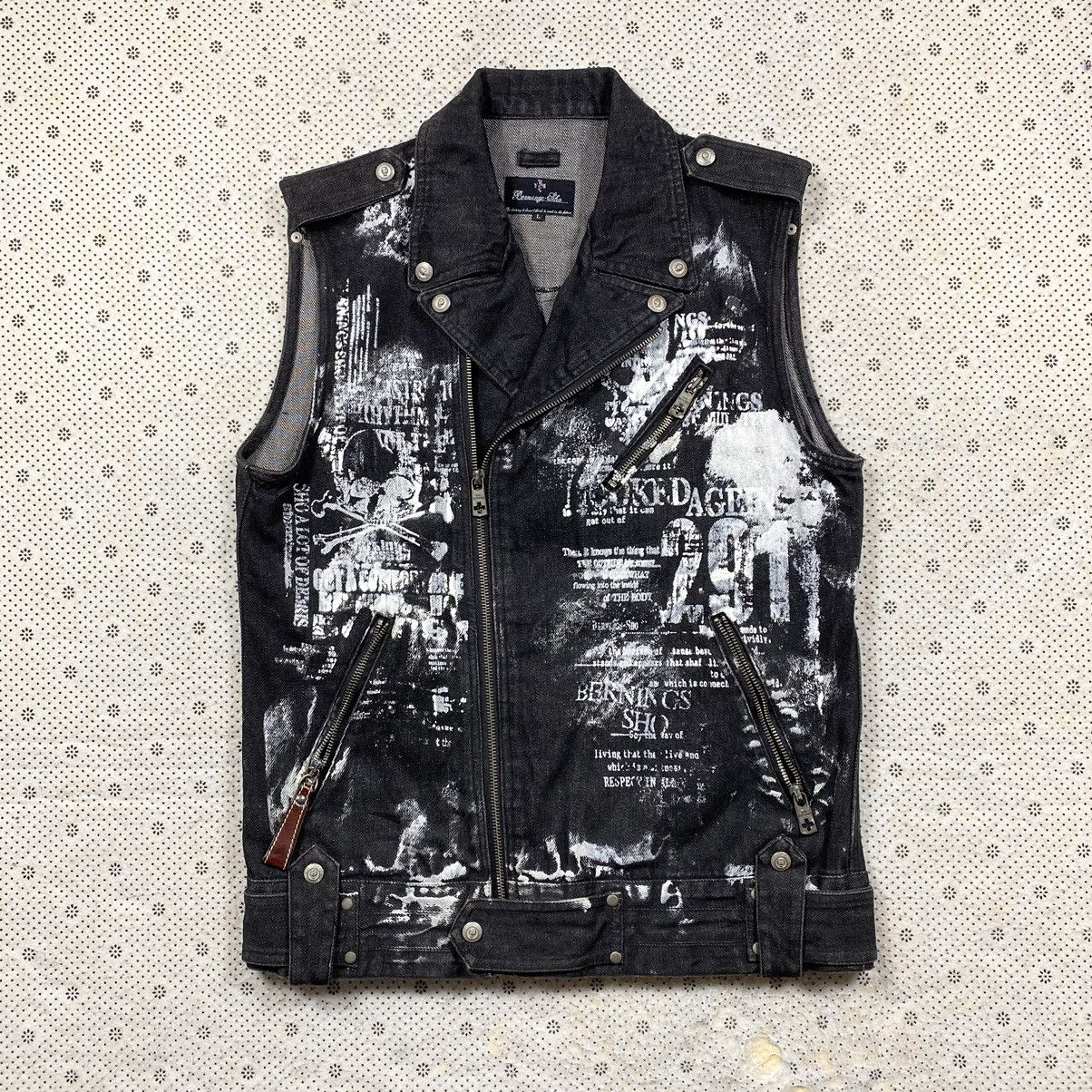 Hysteric Glamour Vintage Punk Rebel Vest Sleeveless By Berning Sho Size US S / EU 44-46 / 1 - 1 Thumbnail
