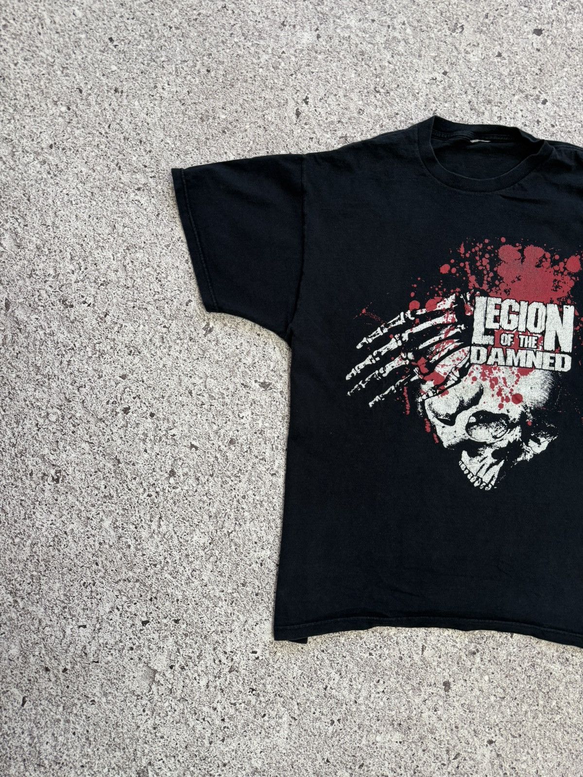 Band Tees Vintage 2008 Legion Of The Damned Feel The Blade T-Shirt Size US XL / EU 56 / 4 - 4 Thumbnail
