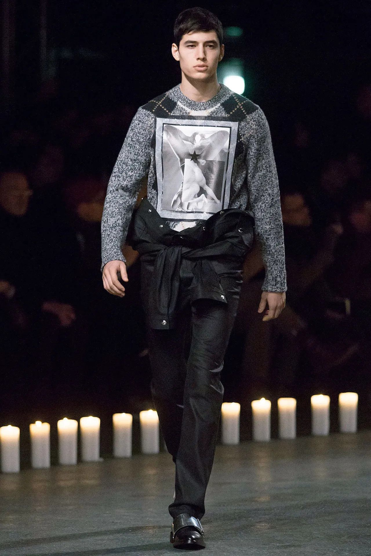 Givenchy Black Lambskin Frame Bondage Print T-Shirt Size US XS / EU 42 / 0 - 5 Thumbnail