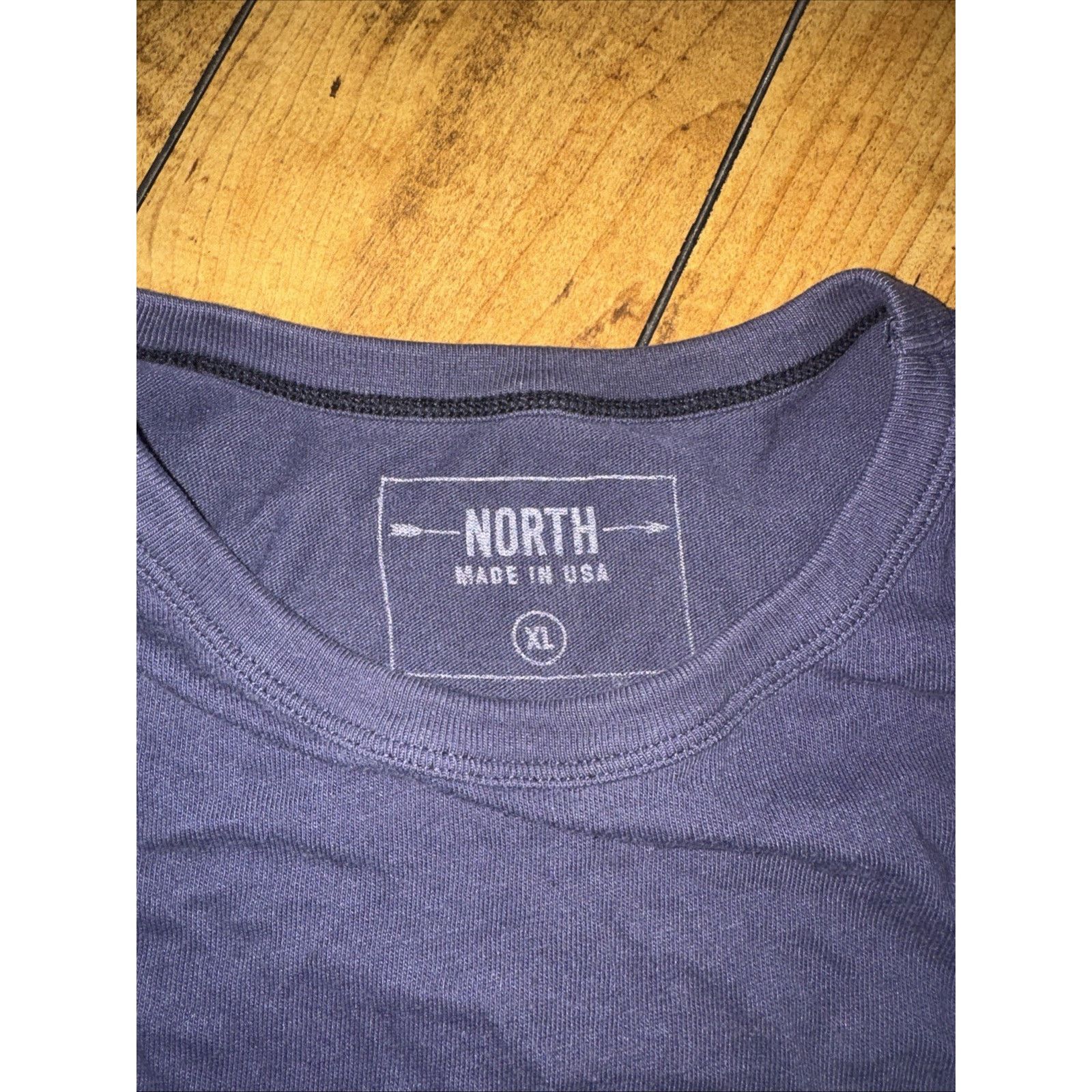 Vintage The Seaward Surf Club T-Shirt Navy XL 22x26 French Terry Size US XL / EU 56 / 4 - 4 Thumbnail