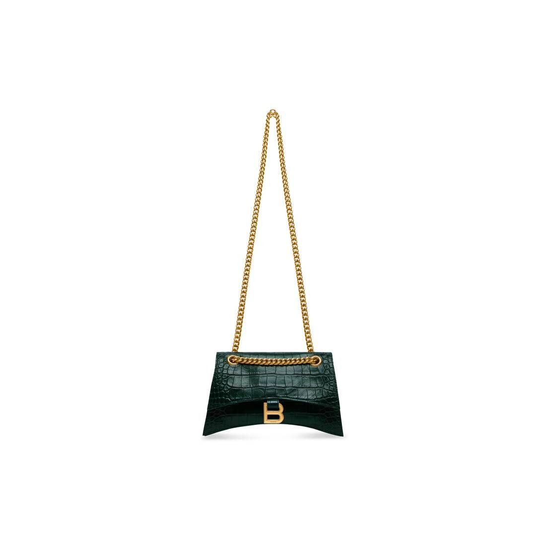 Balenciaga o1la1rc1a0825 Size: OS / Crush Small Chain Bag Crocodile Size ONE SIZE - 8 Thumbnail