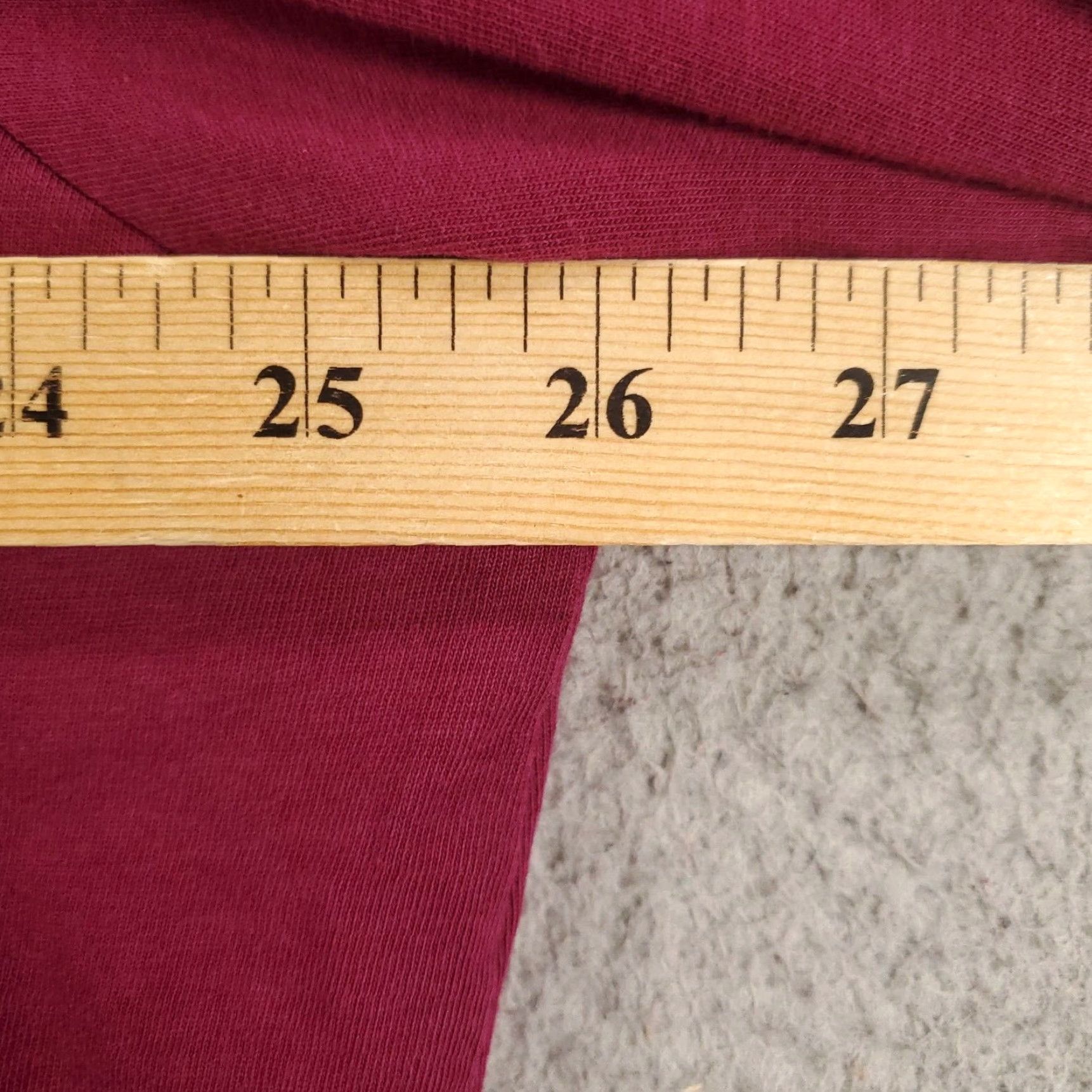 J. Jill J Jill Tunic Top Womens 3X Burgundy Red Boat Neck Asymmetric Hem Pullover Shirt Blouse Classic Tunic Blouse Ladies Plus Size Cotton Blend Rayon Size XXL / US 16-18 / IT 52-54 - 4 Thumbnail