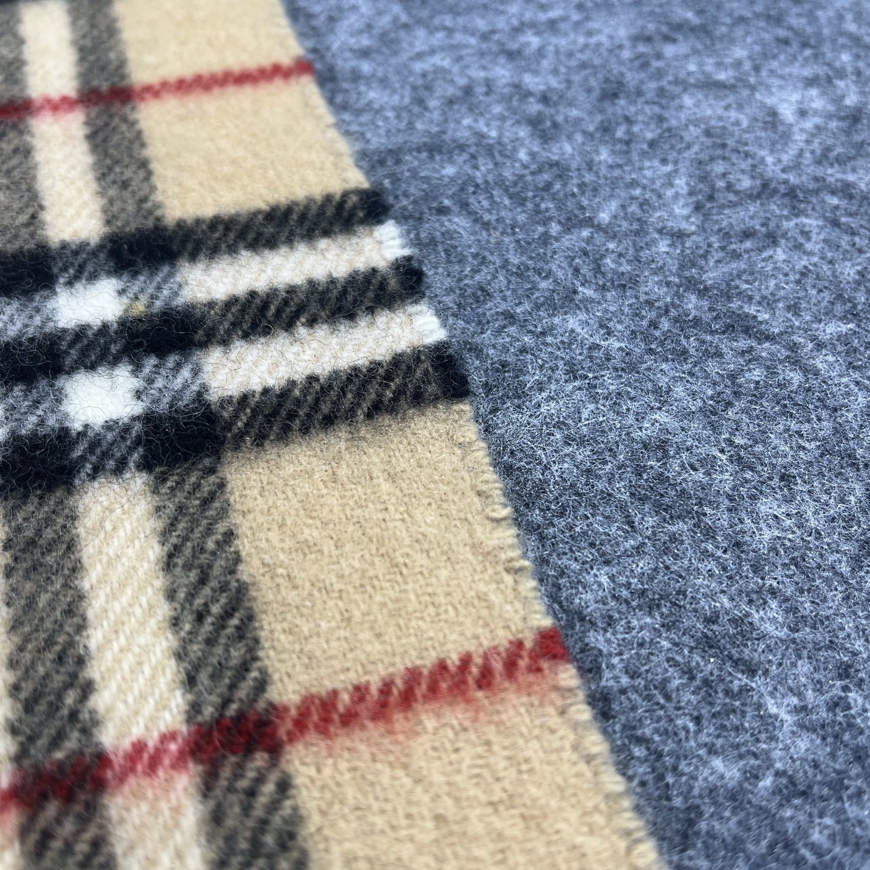Burberry × Vintage Vintage Burberry Stole / Scarf / Muffler / Neckwear T986 Size ONE SIZE - 12 Thumbnail