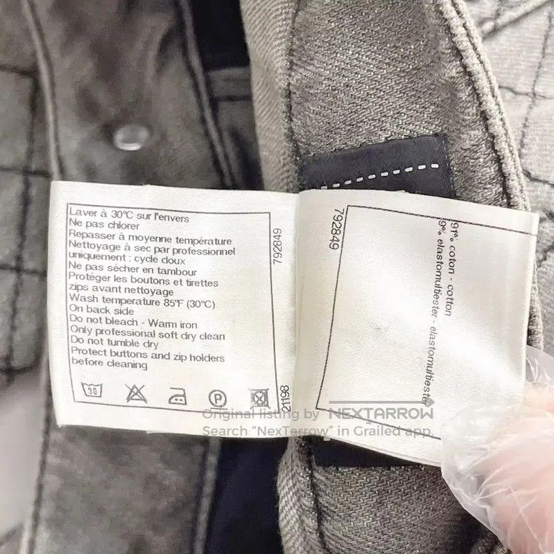 Chanel Chanel Grey Women's Denim Pants . Size 23" - 9 Thumbnail