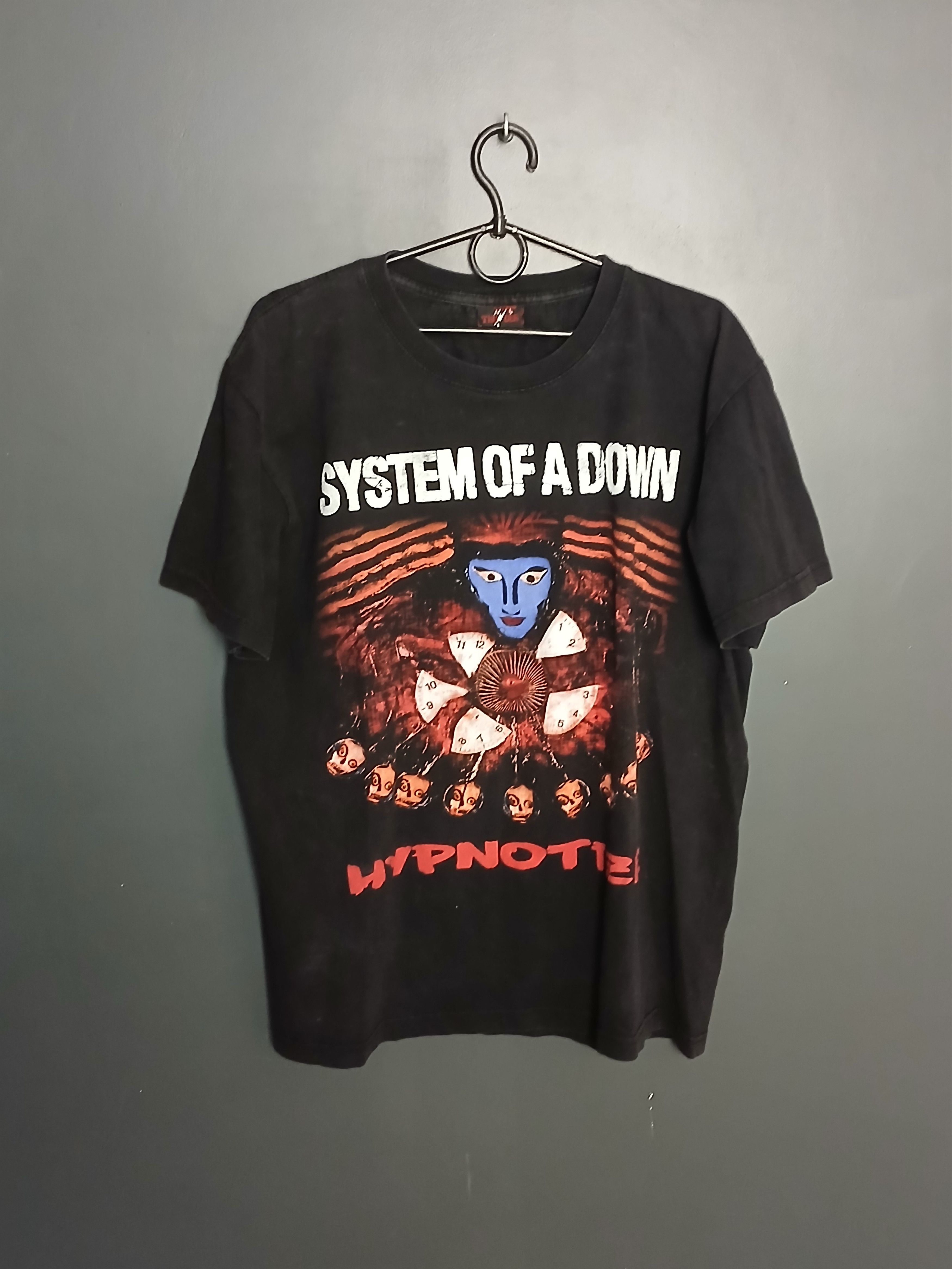 SYSTEM OF A DOWN HYPNOTIZE Tシャツ System of a Down Unisex's Standard Hypnotize T-Shirt, Black