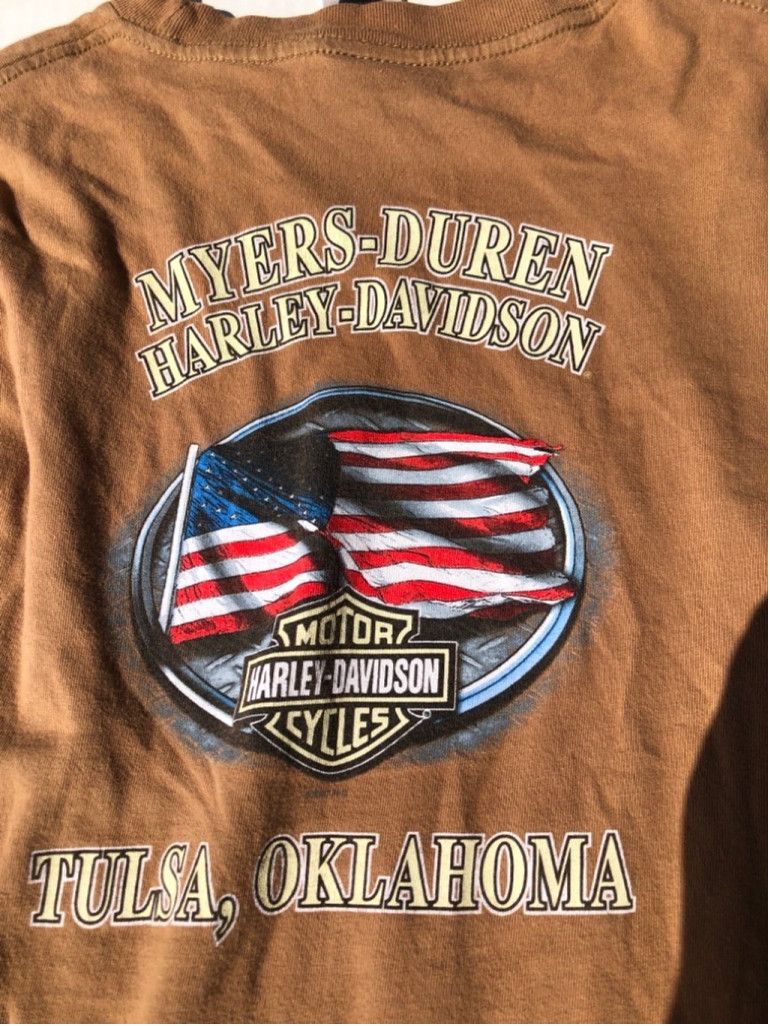 Harley Davidson Harley-Davidson T-Shirt, Brown, Size xl Size US XL / EU 56 / 4 - 2 Thumbnail
